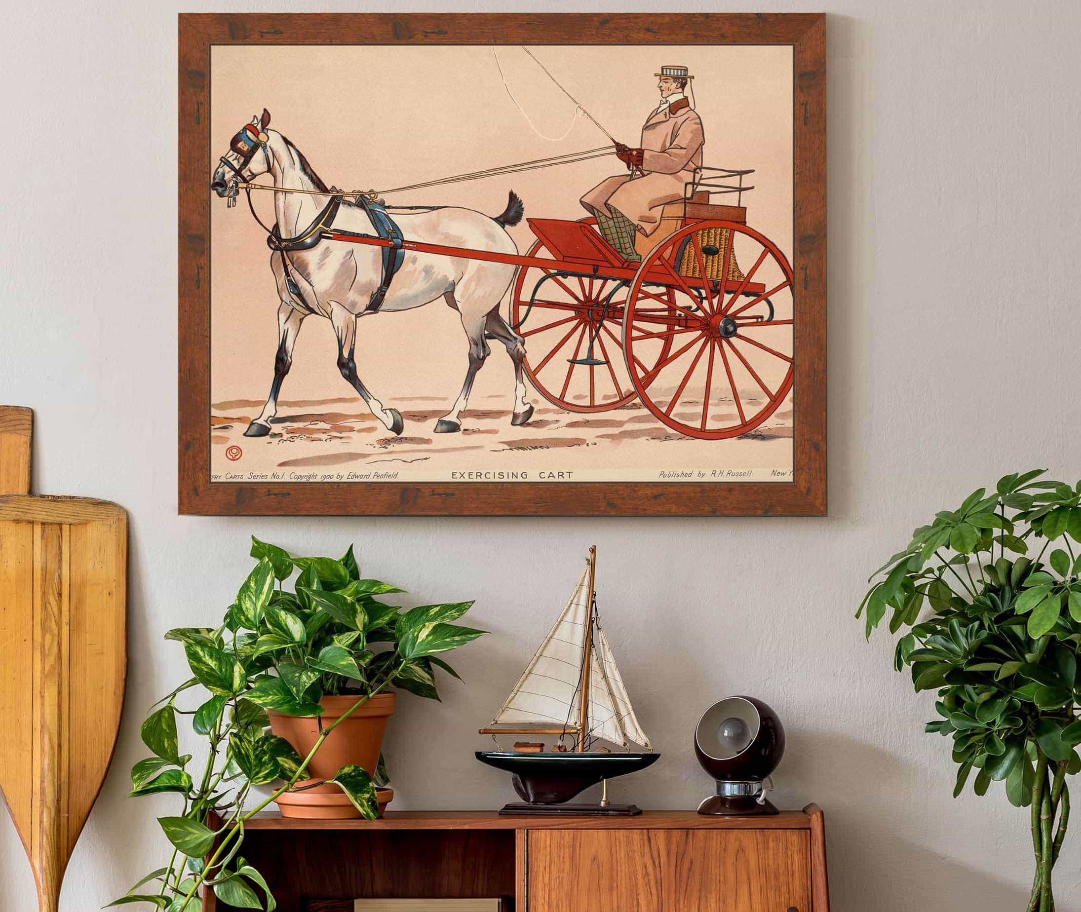 Exercising Cart by Edward Penfield - Image 3