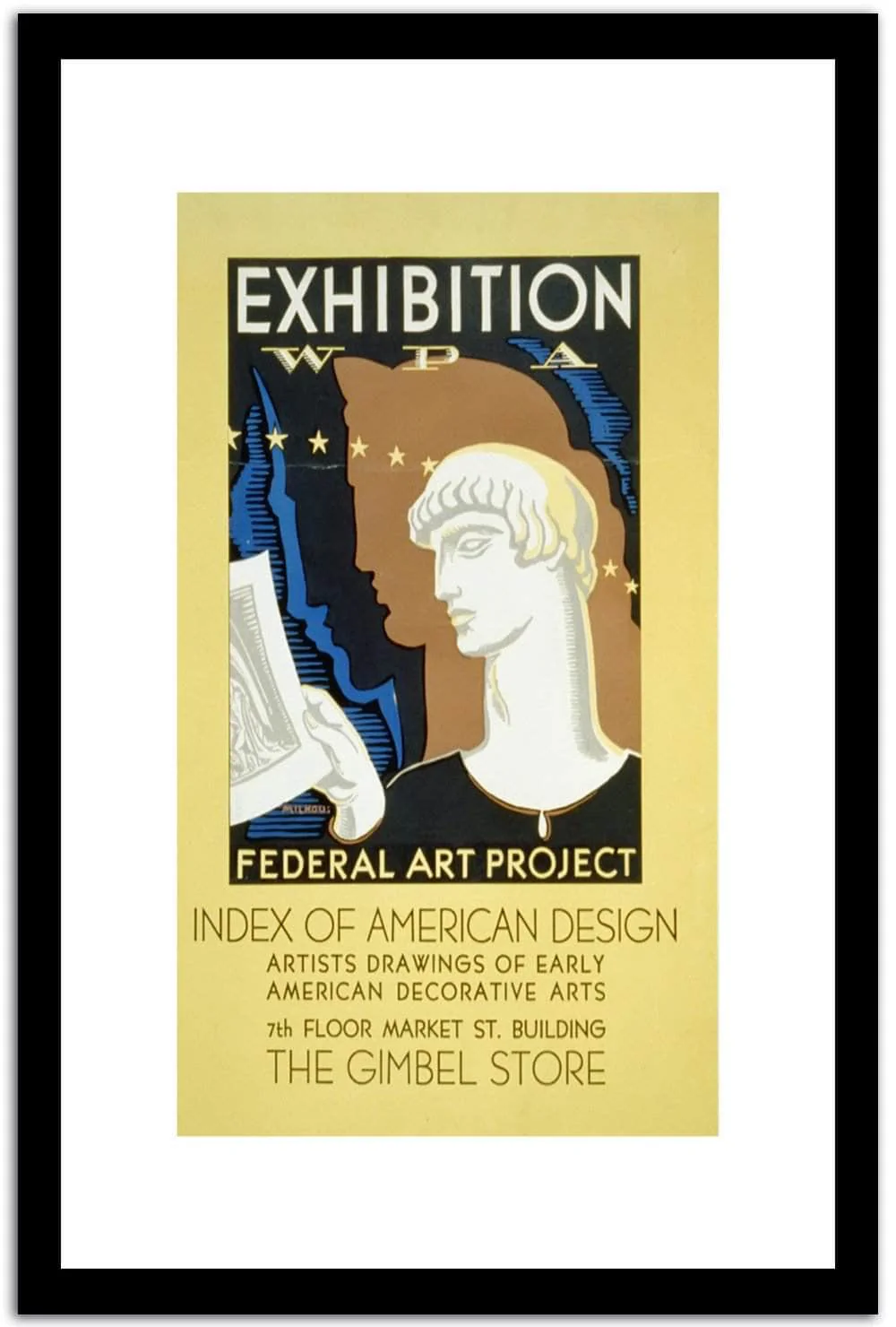 Exhibiton Vintage Poster