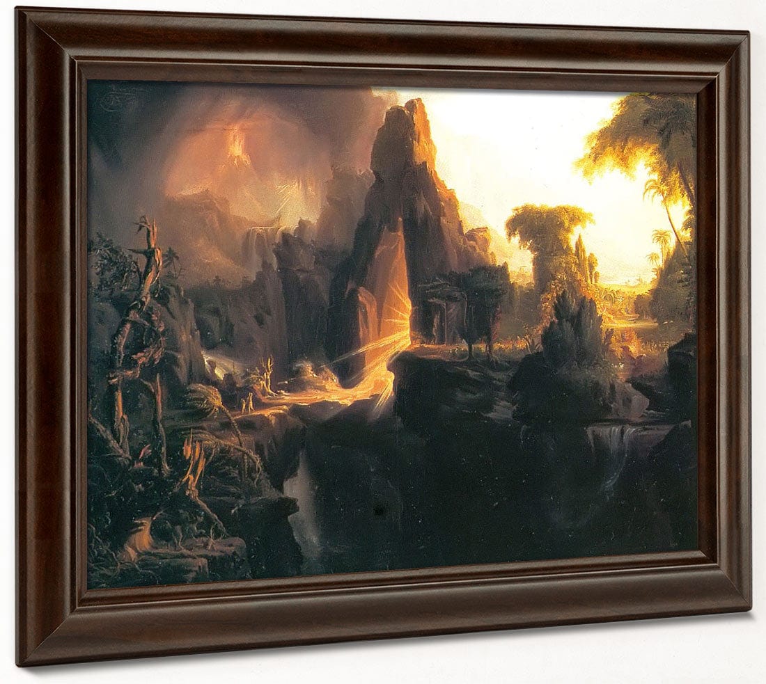 Explusion By From By The By Garden By Of By Eden By Thomas By Cole - Image 4