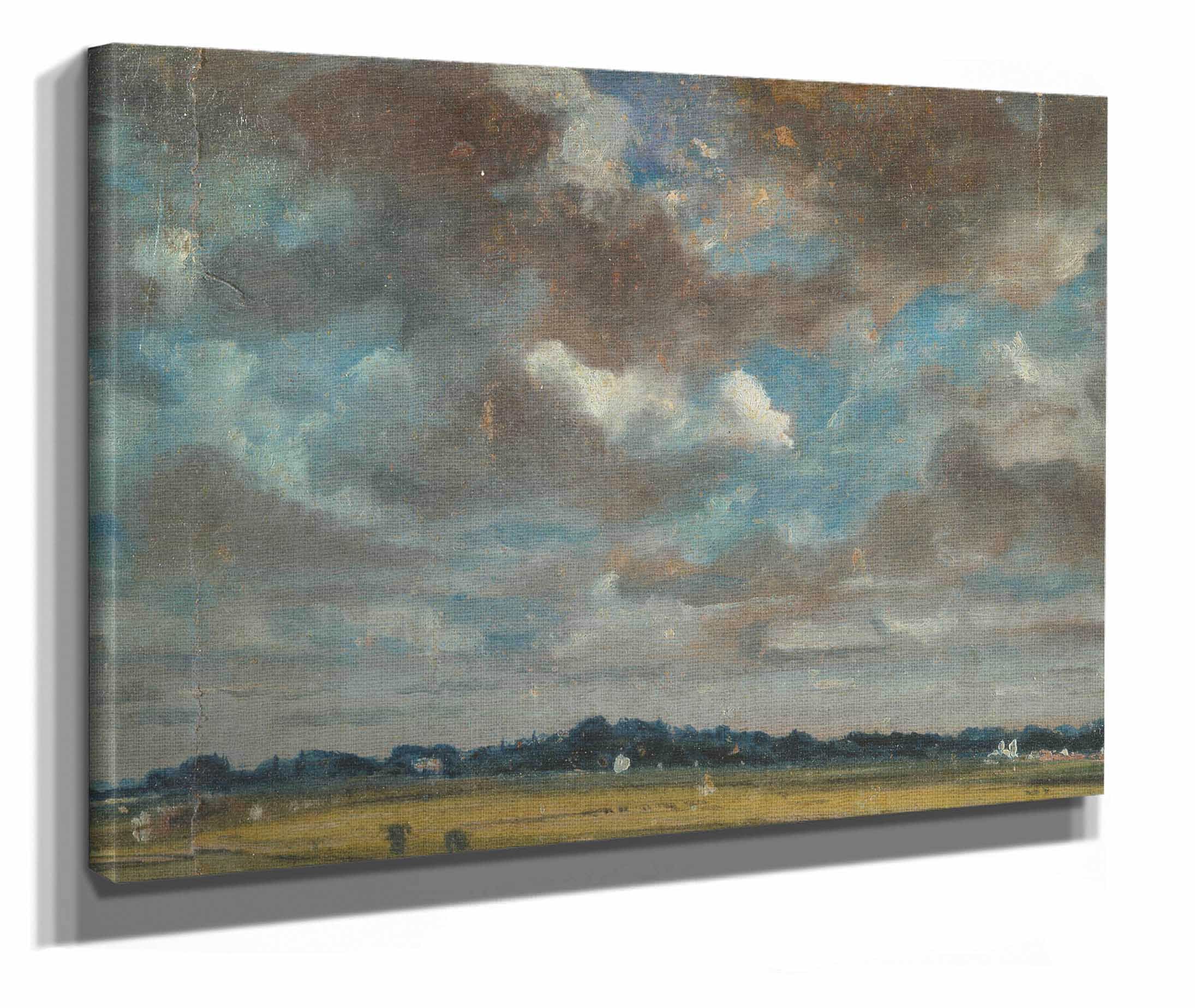 Extensive Landscape With Grey Clouds by John Constable - Image 2