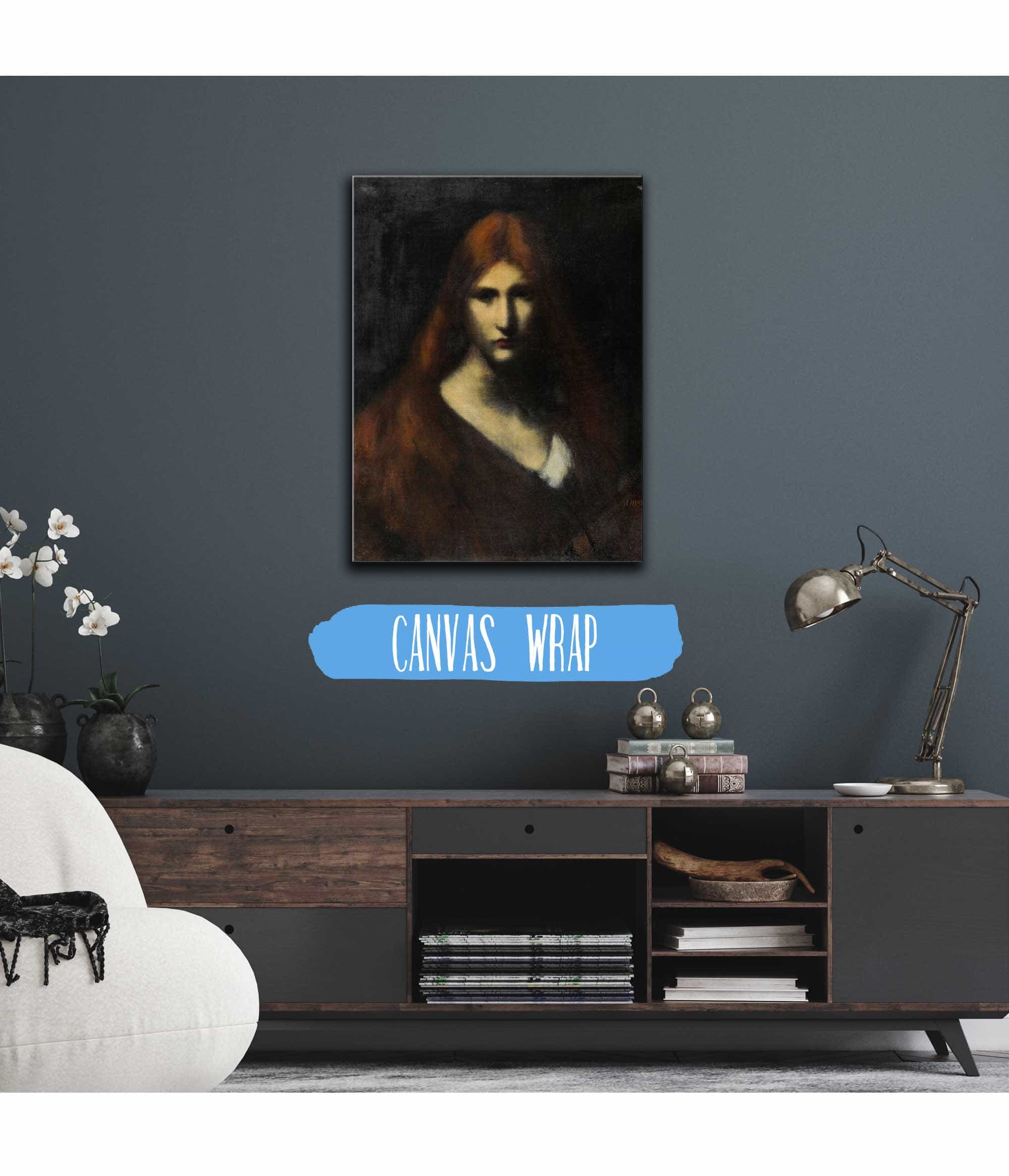 Fabiola After by Jean Jacques Henner - Image 3
