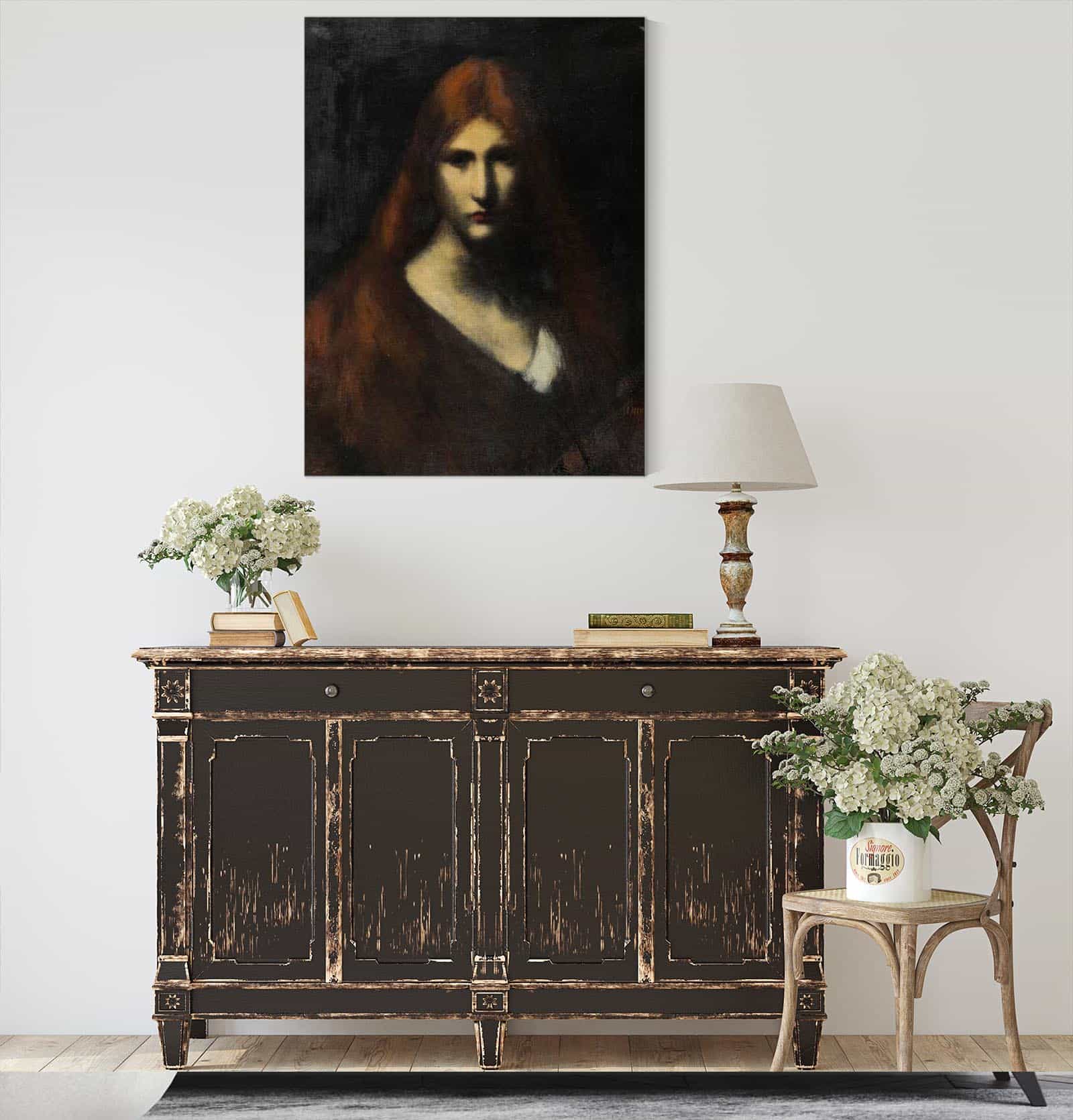 Fabiola After by Jean Jacques Henner - Image 4