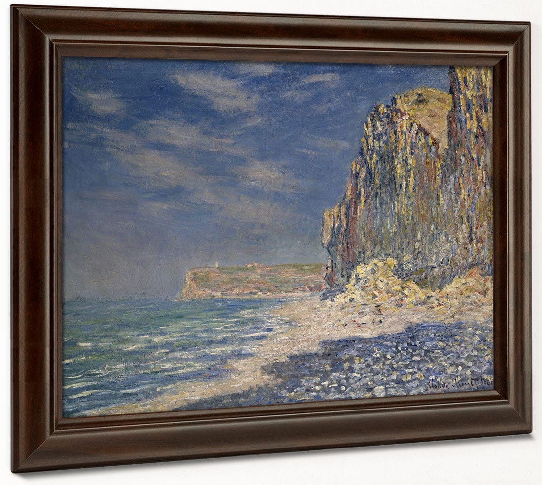 Falaise, Near Fecamp By Claude Monet - Image 4