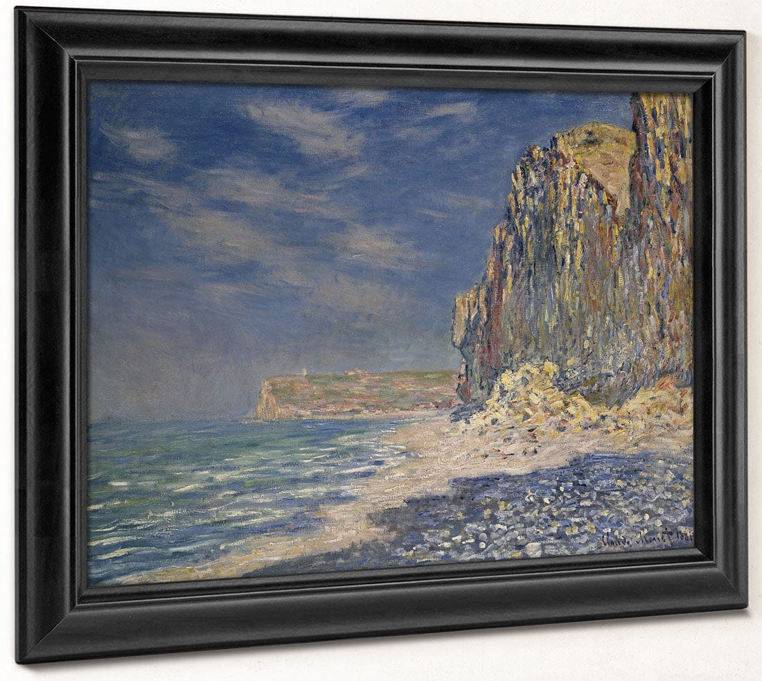 Falaise, Near Fecamp By Claude Monet - Image 6
