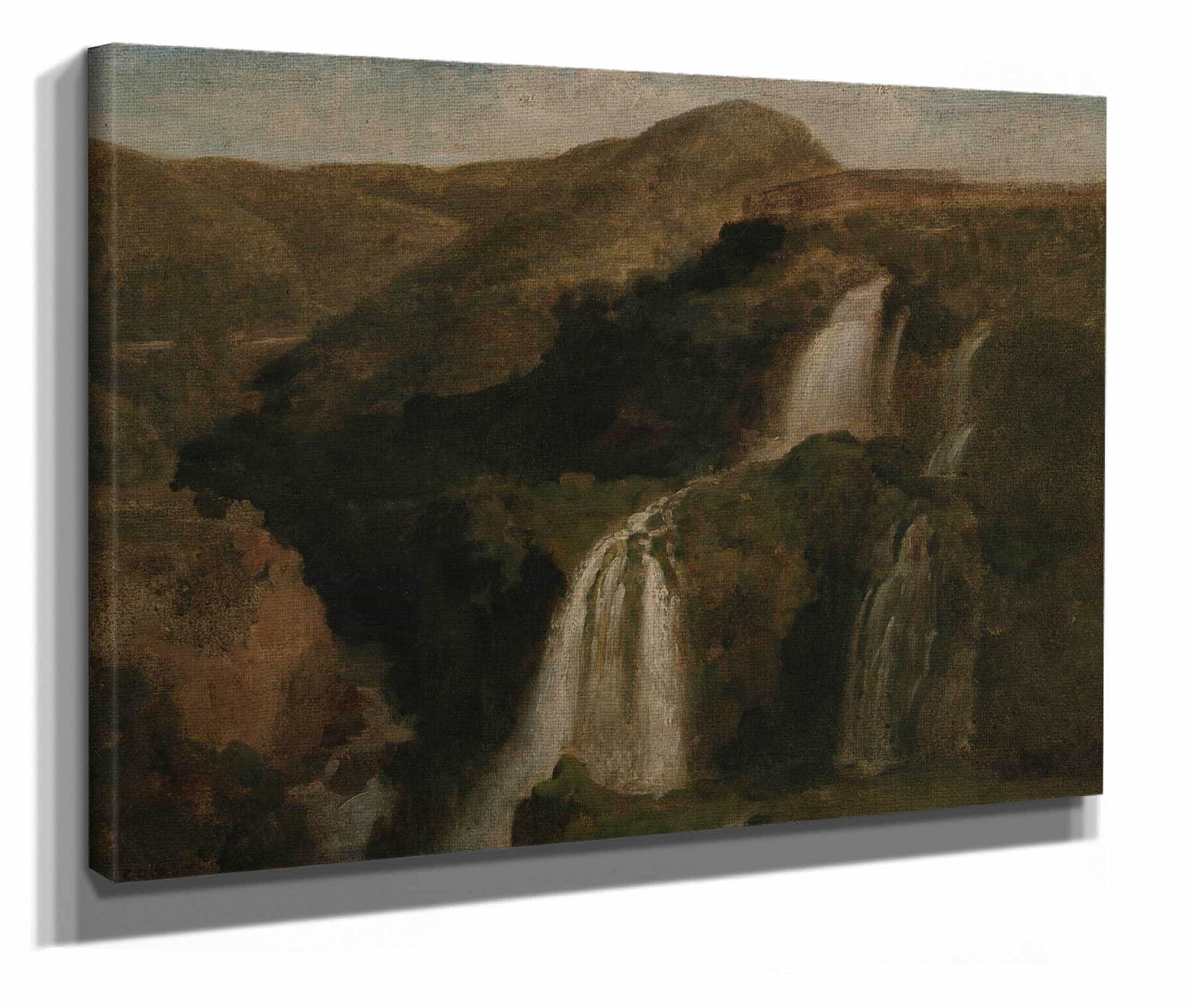 Falls Of Tivoli by Jean Baptiste Camille Corot - Image 2