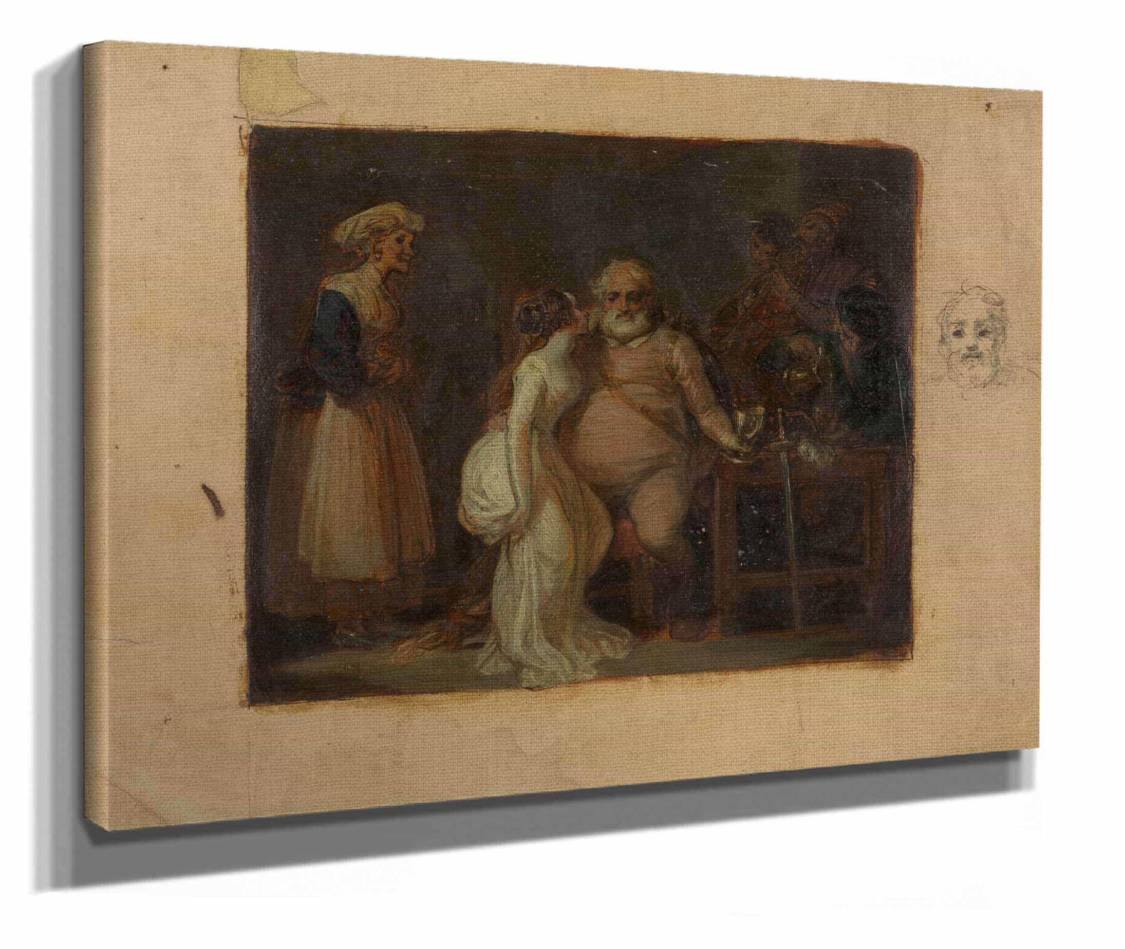 Falstaff In The Boars Head by Robert Smirke - Image 2