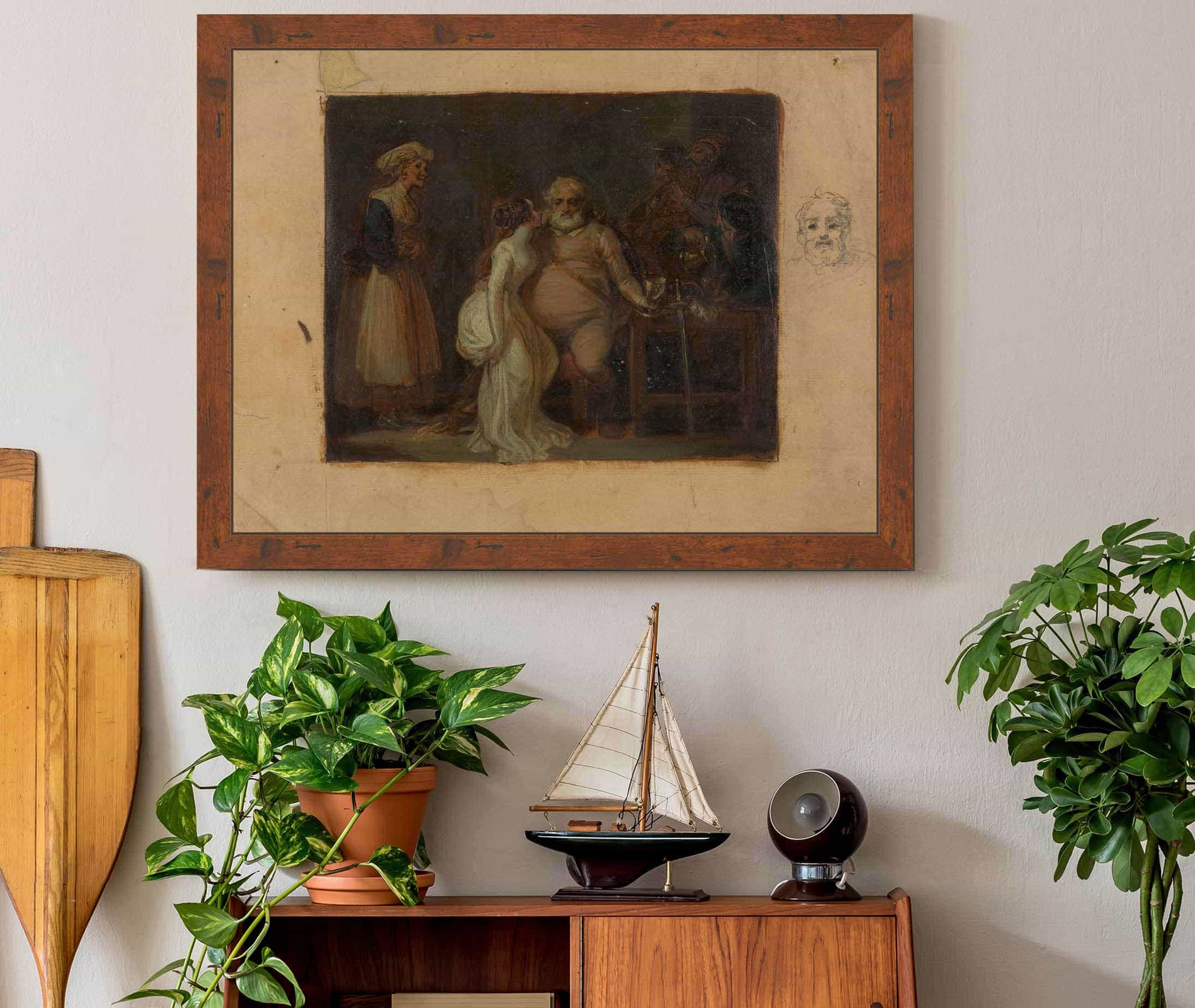Falstaff In The Boars Head by Robert Smirke - Image 3