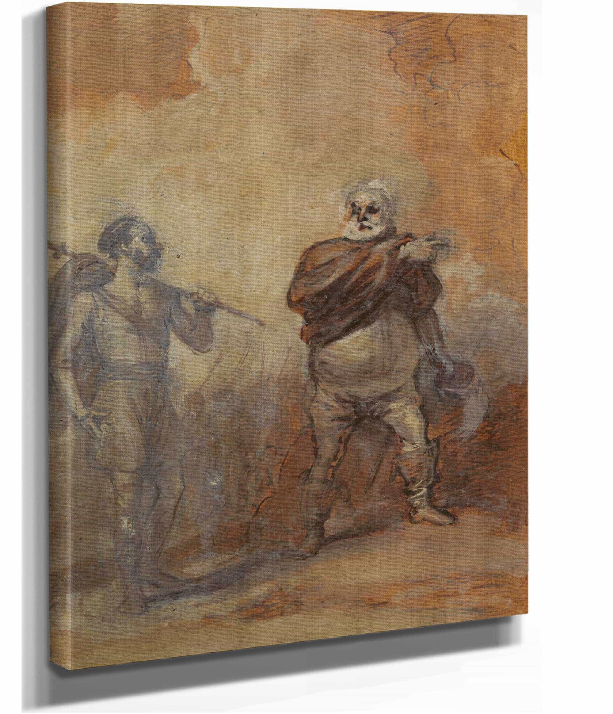 Falstaff Instructing Bardolph by Robert Smirke - Image 2