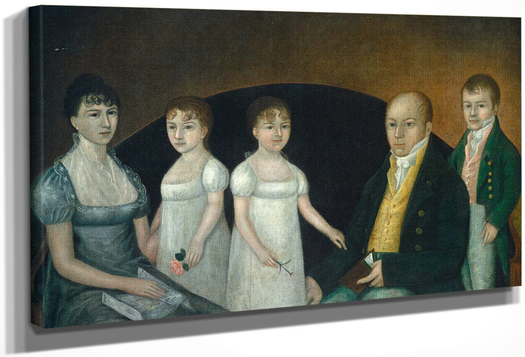 Family Group 1800 By Joshua Johnson