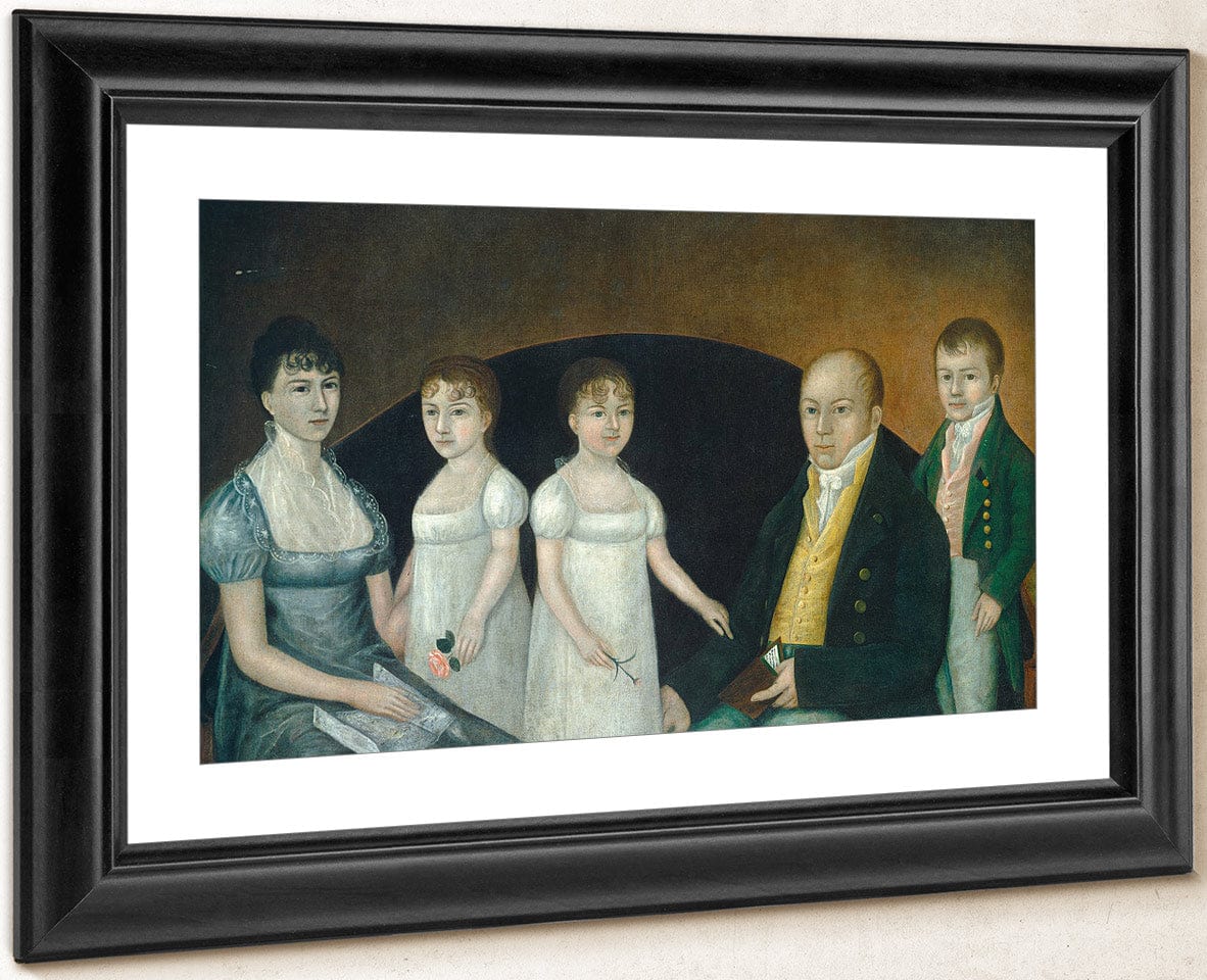 Family Group 1800 By Joshua Johnson - Image 4