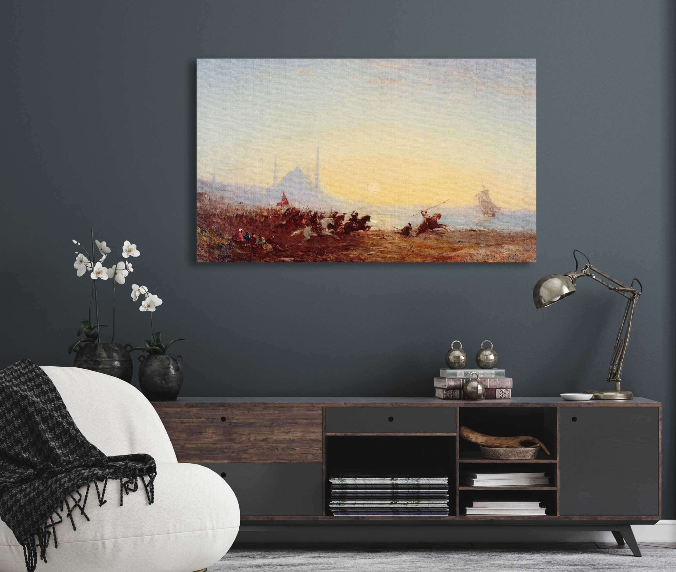 Fantasia A Constantinople by Felix Ziem - Image 5