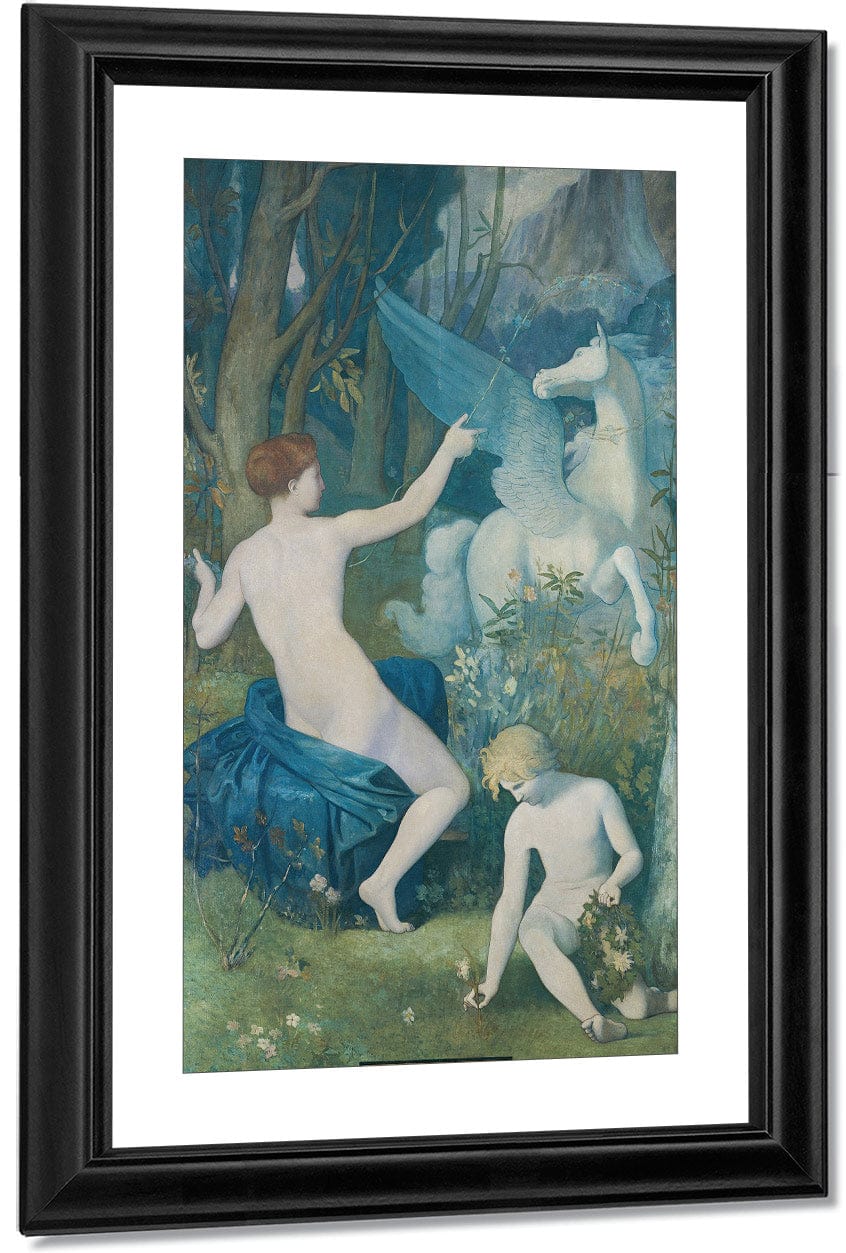Fantasy By Pierre Puvis De Chavannes - Image 3