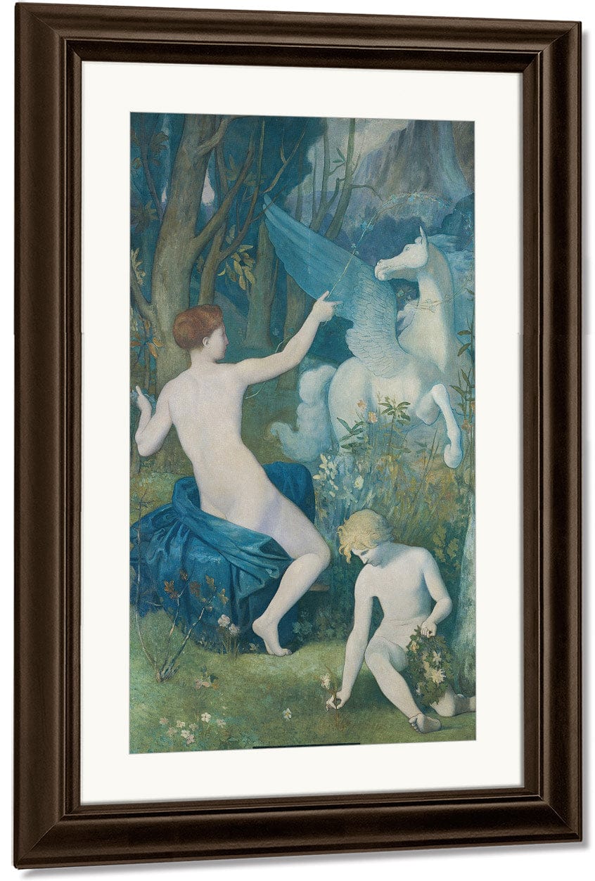 Fantasy By Pierre Puvis De Chavannes - Image 4
