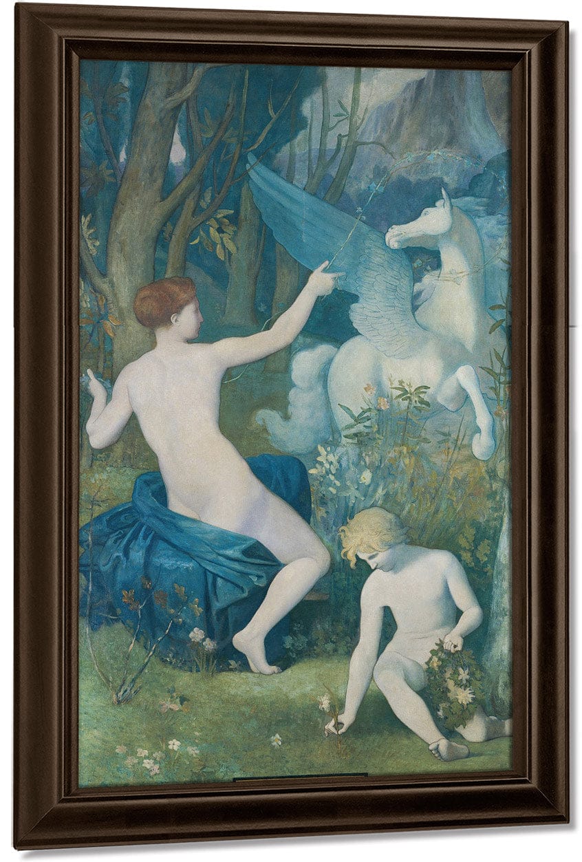Fantasy By Pierre Puvis De Chavannes - Image 5