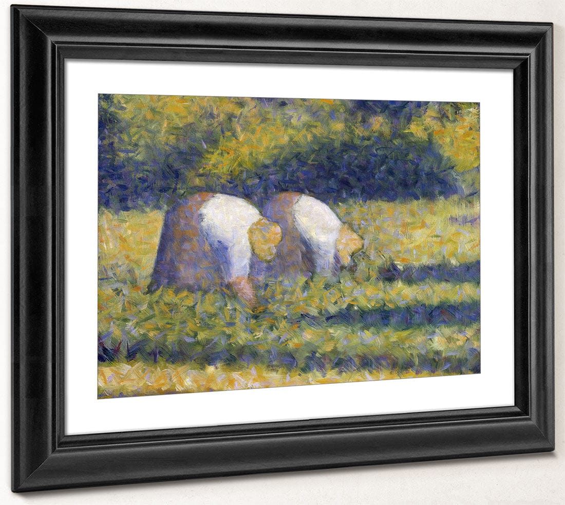 Farm Women At Work (Paysannes Au Travail) By Georges Pierre Seurat - Image 2