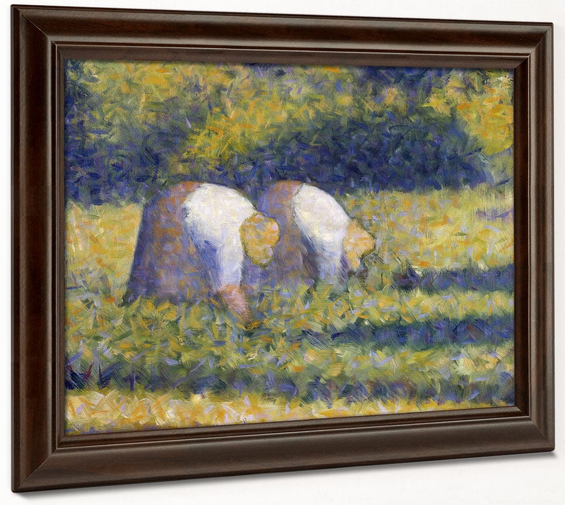 Farm Women At Work (Paysannes Au Travail) By Georges Pierre Seurat - Image 4
