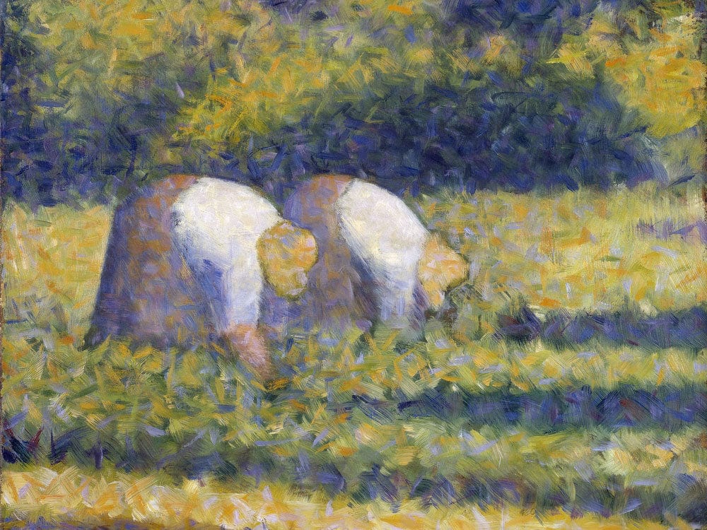 Farm Women At Work (Paysannes Au Travail) By Georges Pierre Seurat - Image 5