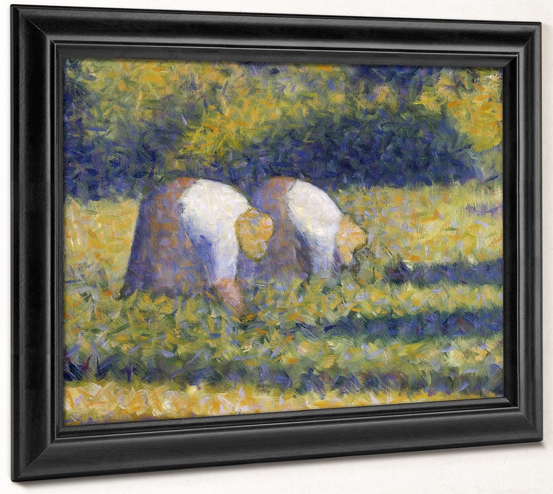 Farm Women At Work (Paysannes Au Travail) By Georges Pierre Seurat - Image 6