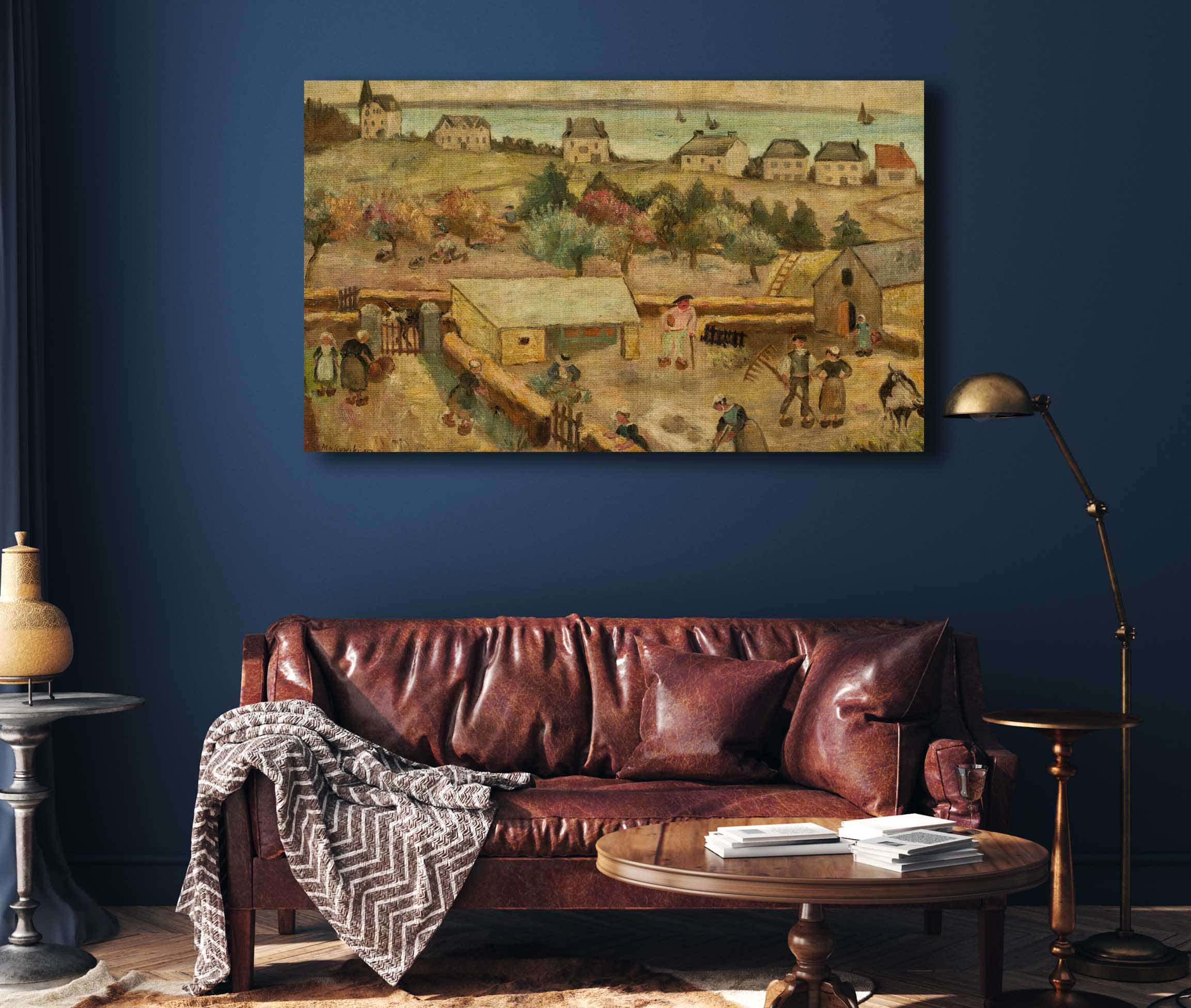 Farmhouse In Keranquernat by Tadeusz Makowski - Image 4