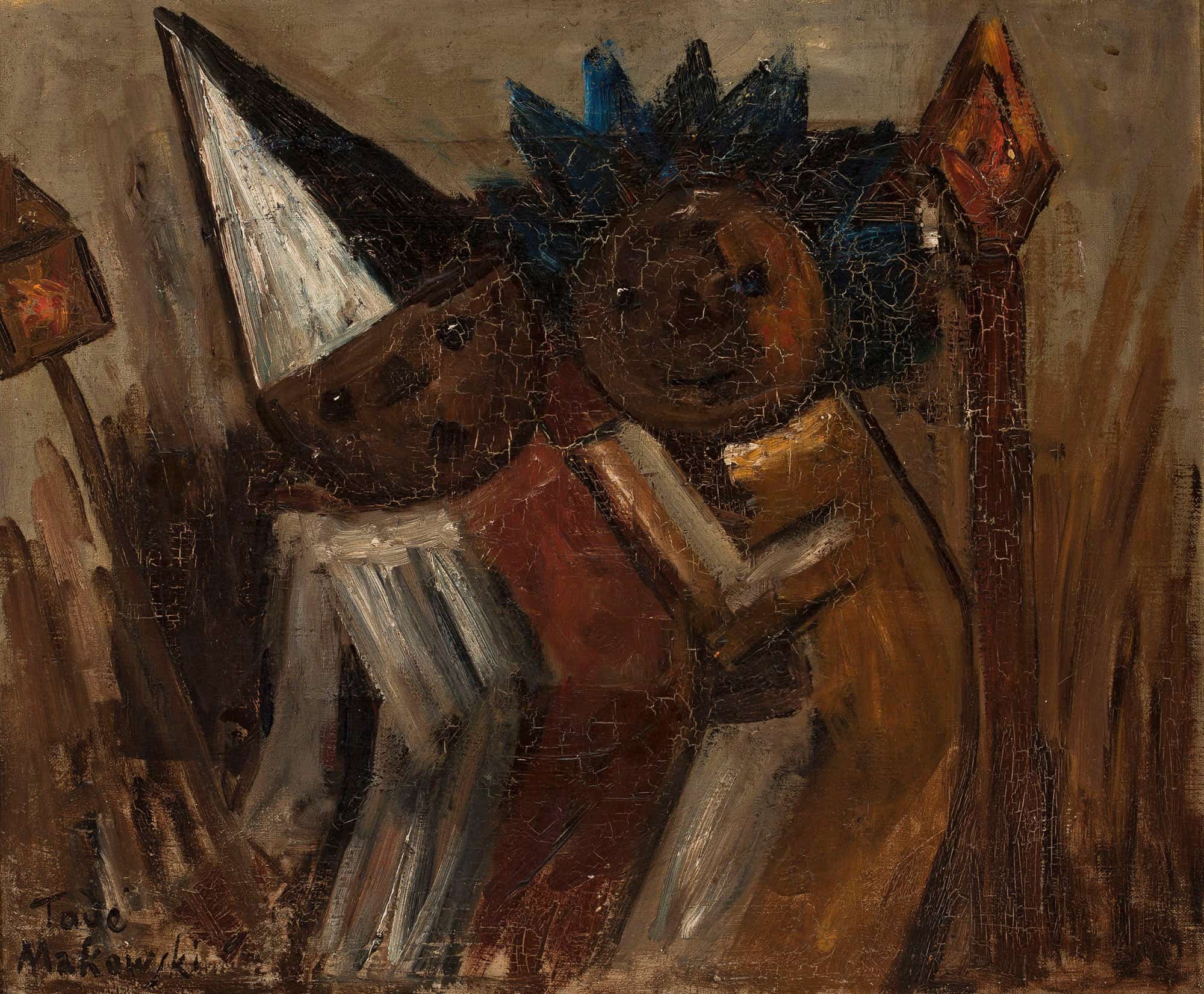 Fat Thursday Mardi Gras by Tadeusz Makowski