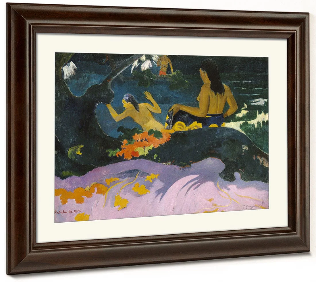 Fatata Te Miti (By The Sea) By Paul Gauguin - Image 3