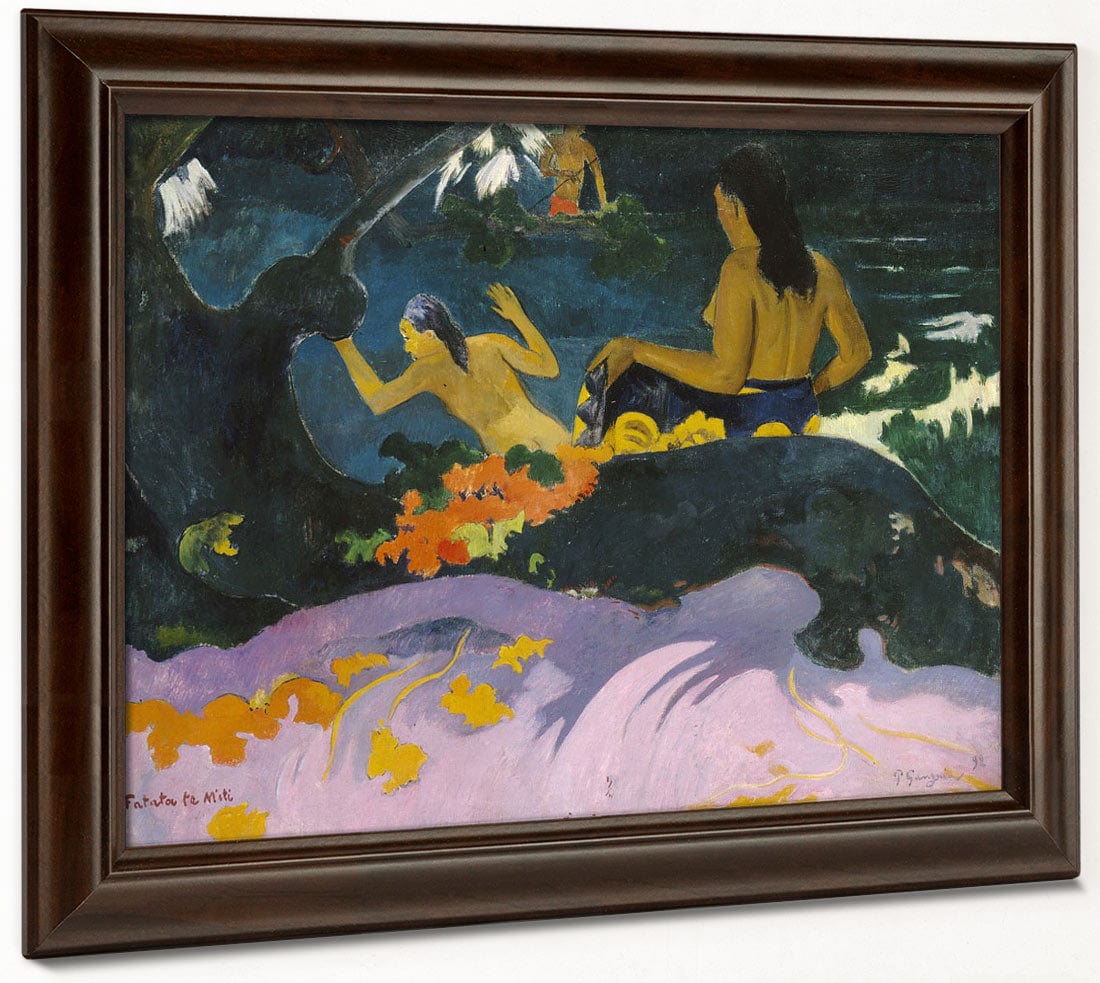 Fatata Te Miti (By The Sea) By Paul Gauguin - Image 4