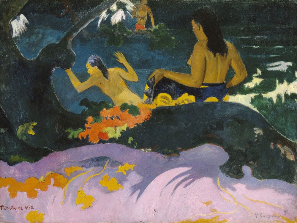 Fatata Te Miti (By The Sea) By Paul Gauguin - Image 5
