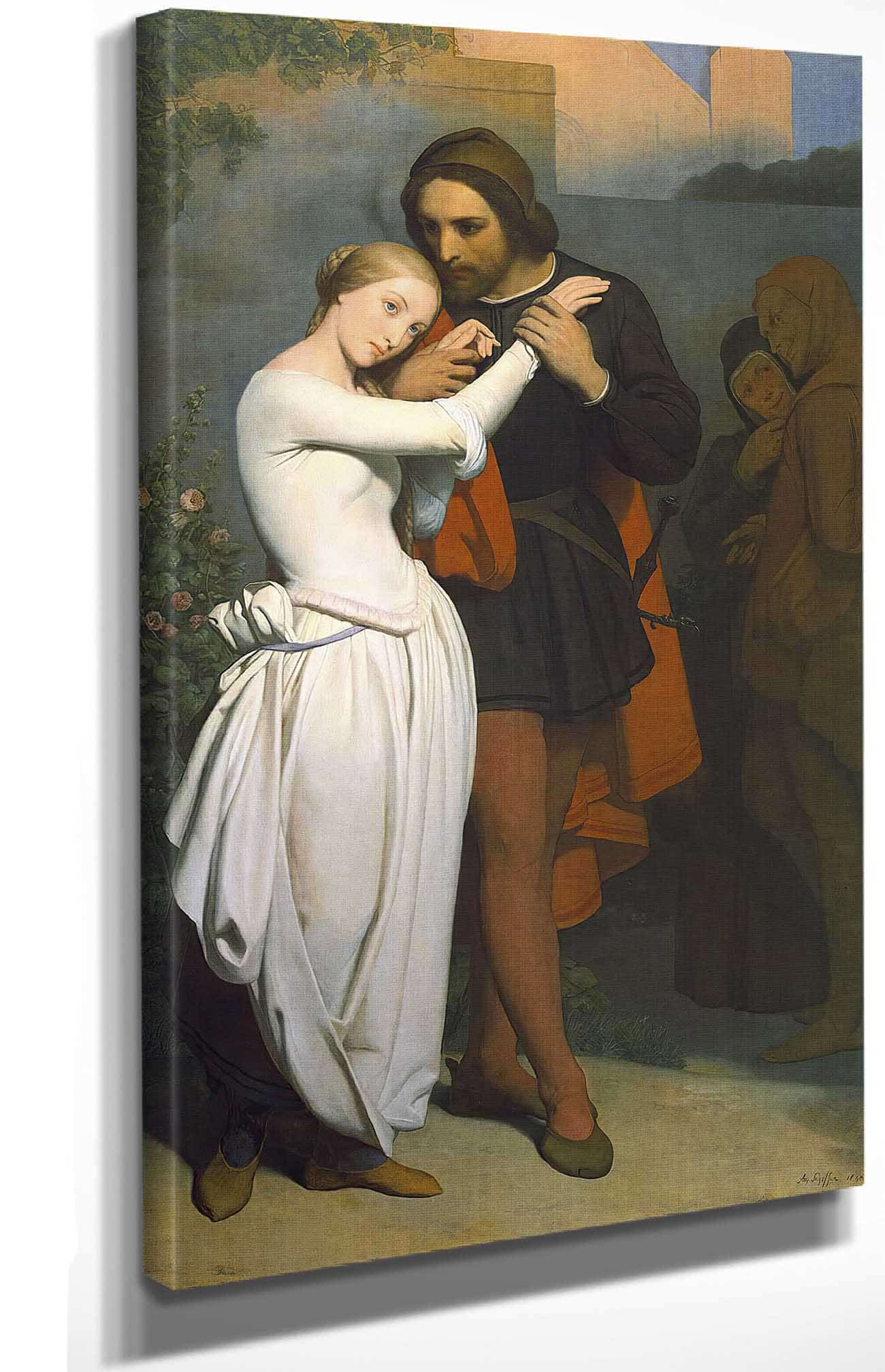 Faust And Marguerite In The Garden by Ary Scheffer - Image 4