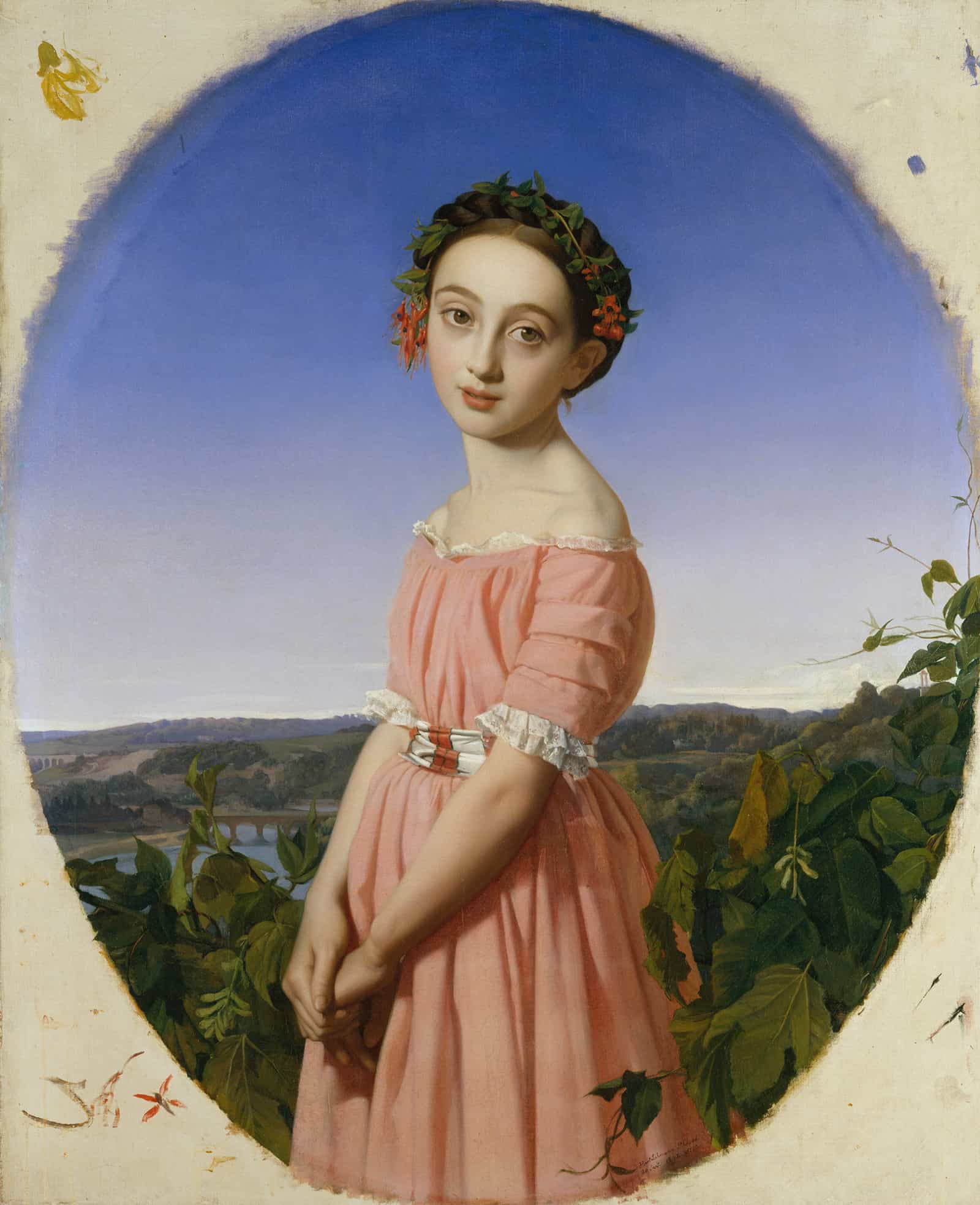 Faustine Leo by Henri Lehmann