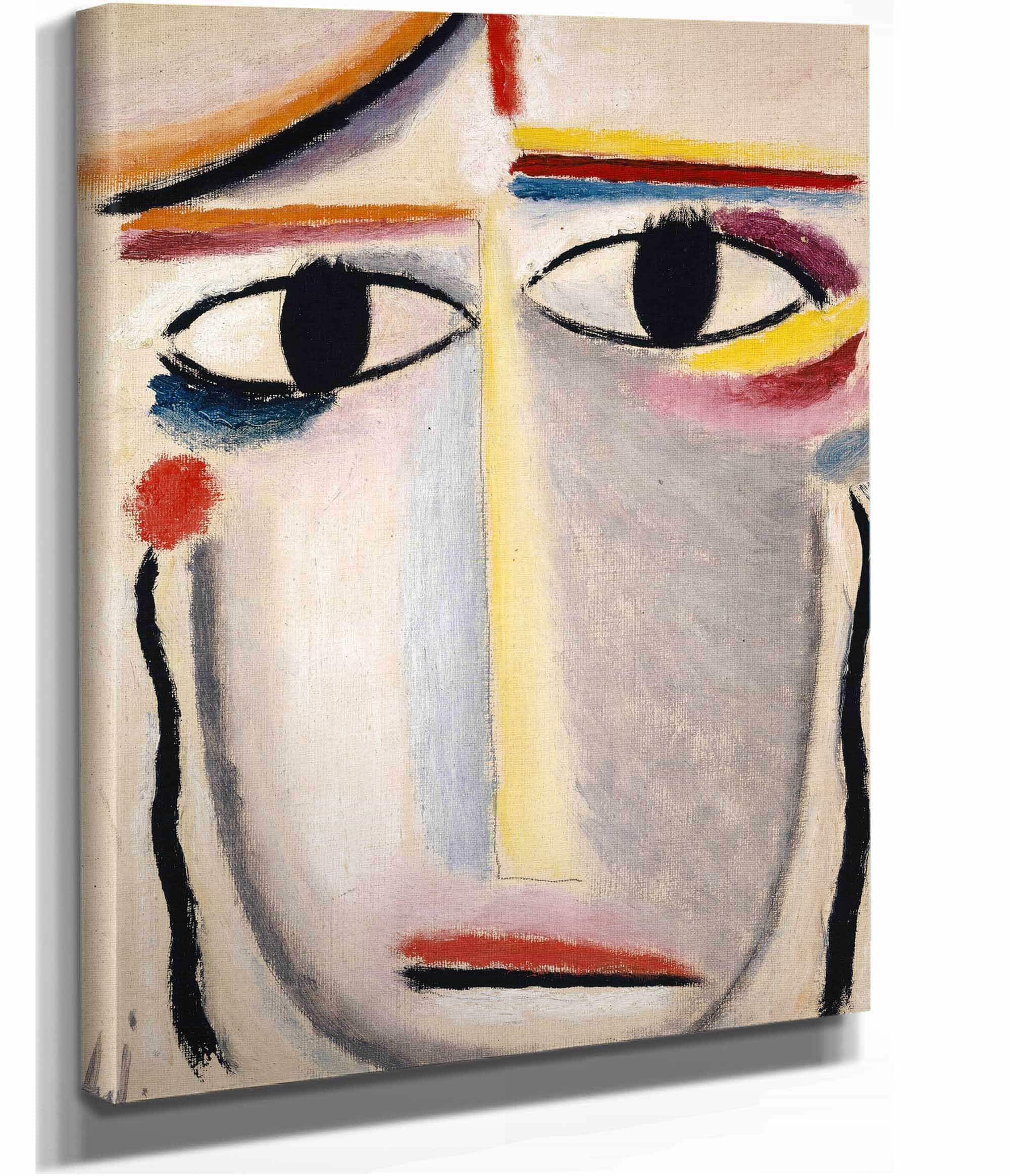 Female Head by Alexej Von Jawlensky - Image 2