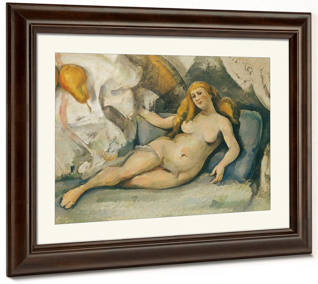 Female Nude On A Sofa By Paul Cezanne - Image 5