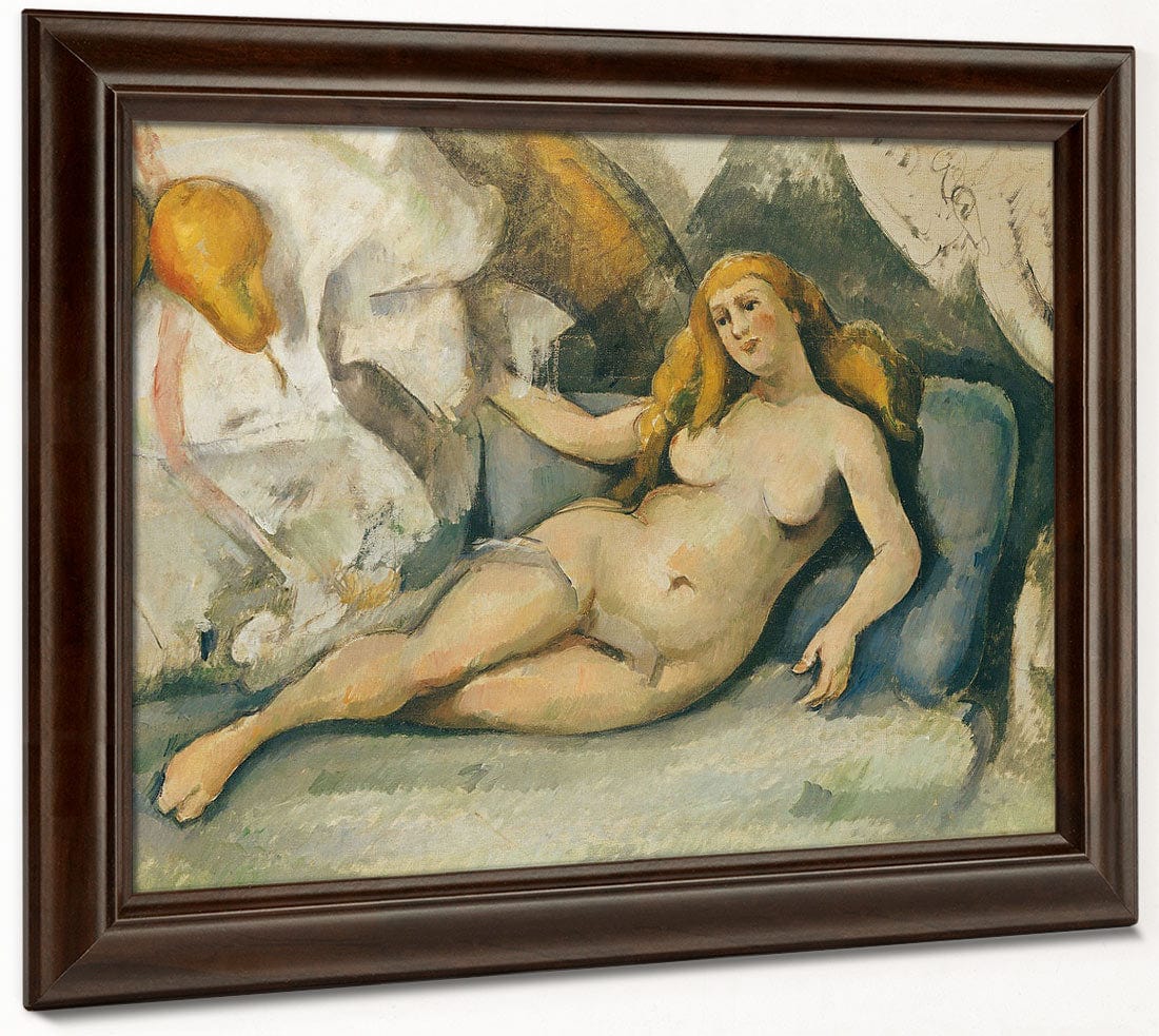 Female Nude On A Sofa By Paul Cezanne - Image 6