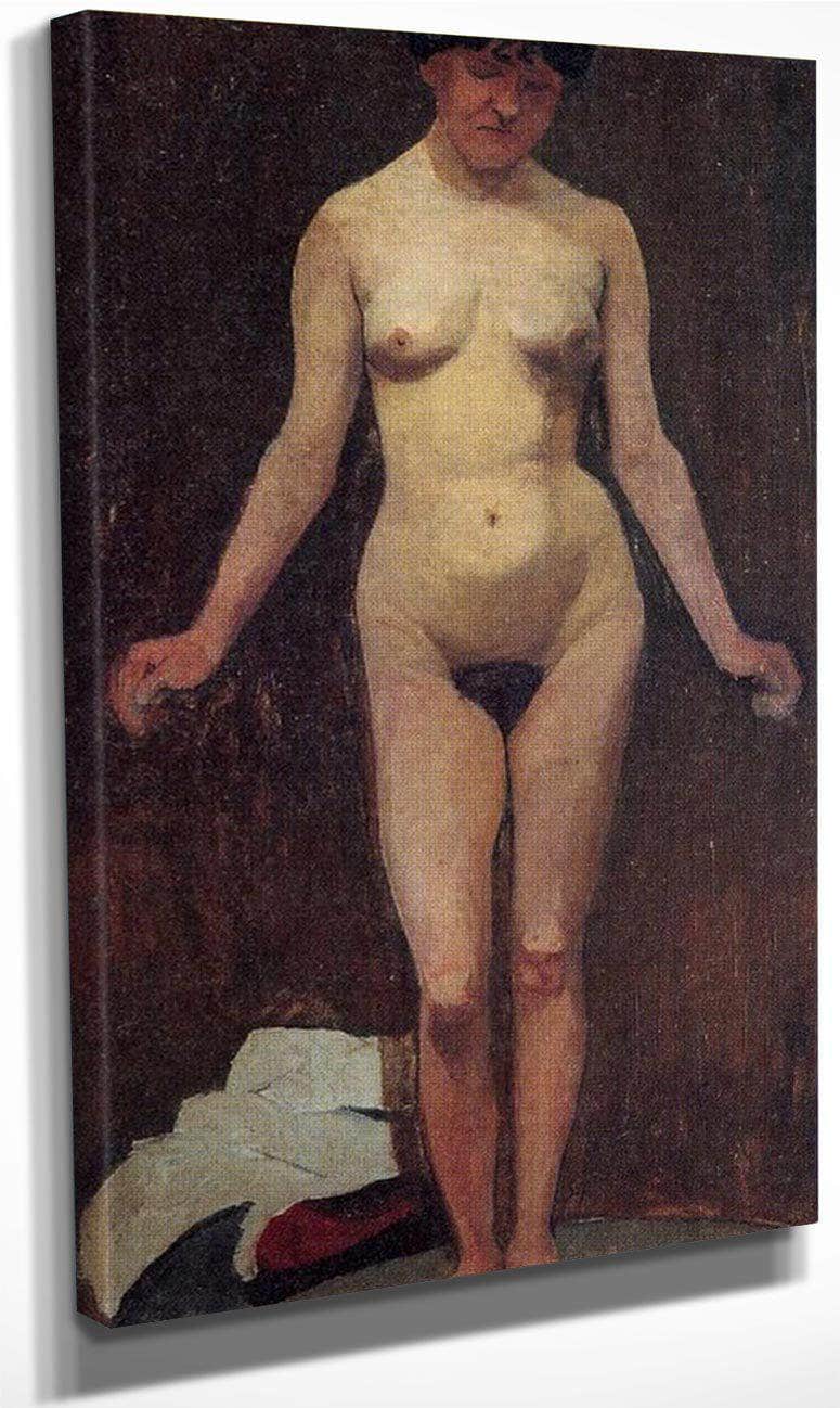 Female Nude By Paula Modersohn Becker
