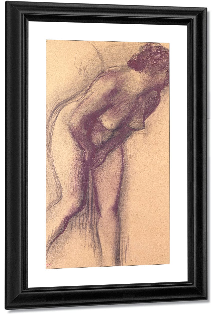 Female Standing Nude By Edgar Degas - Image 3