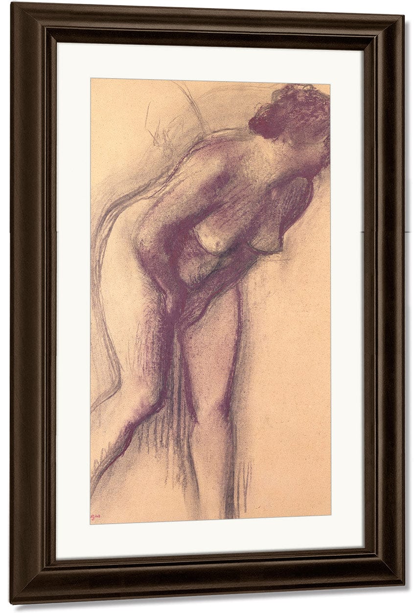 Female Standing Nude By Edgar Degas - Image 4