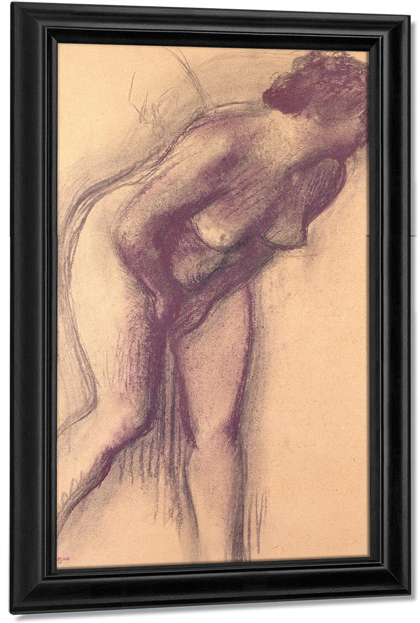 Female Standing Nude By Edgar Degas - Image 7