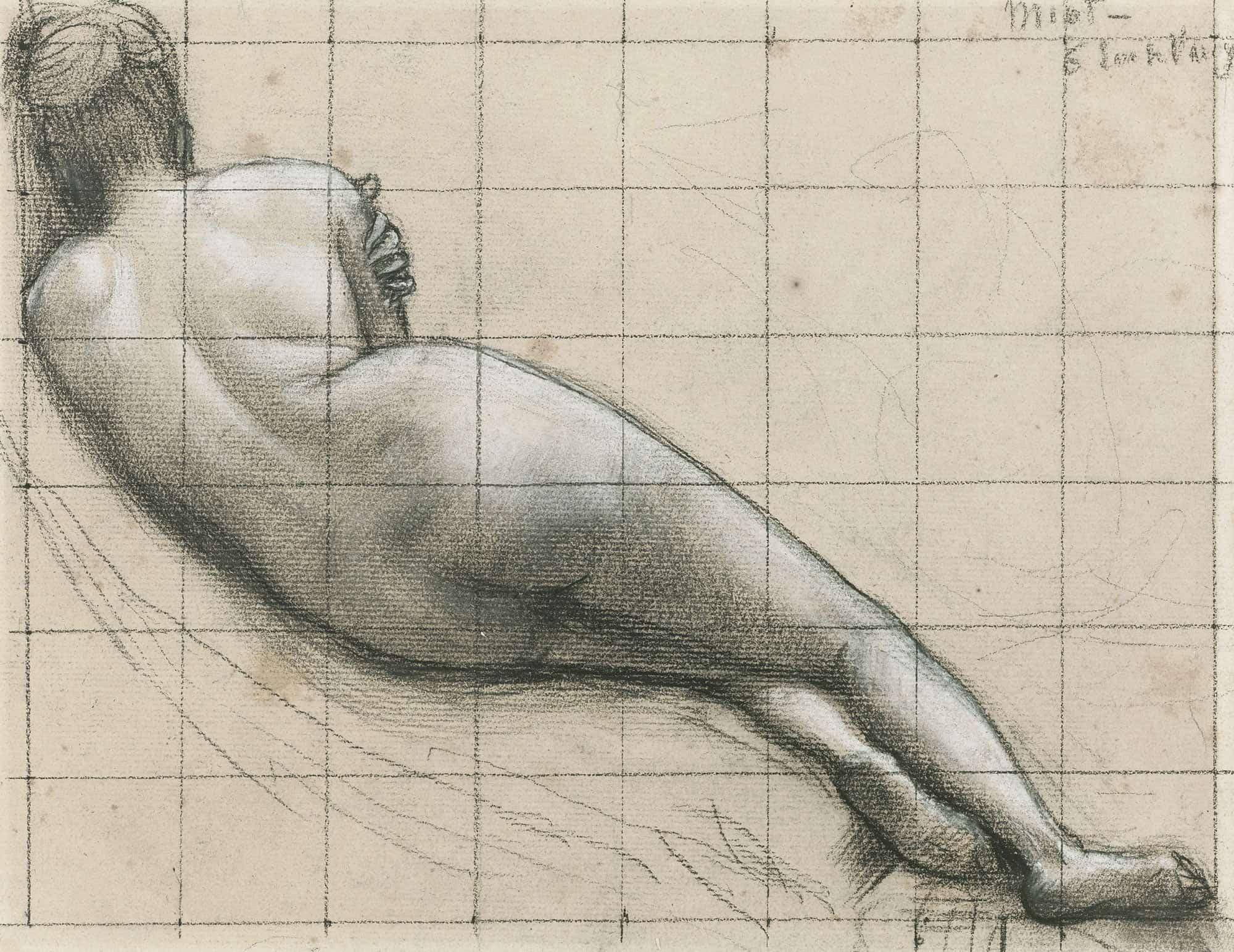 Femme Couchee by Pierre Puvis De Chavannes