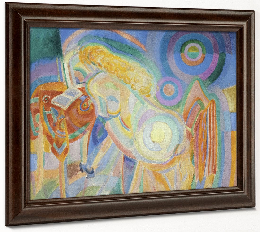 Femme Nue Lisant (Nude Woman Reading) 1 By Robert Delaunay - Image 4