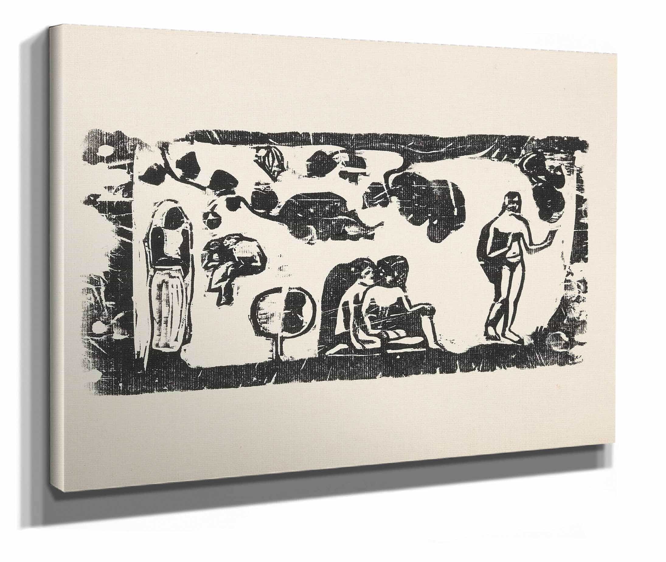 Femmes Animaux Et Feuillages by Paul Gauguin - Image 2