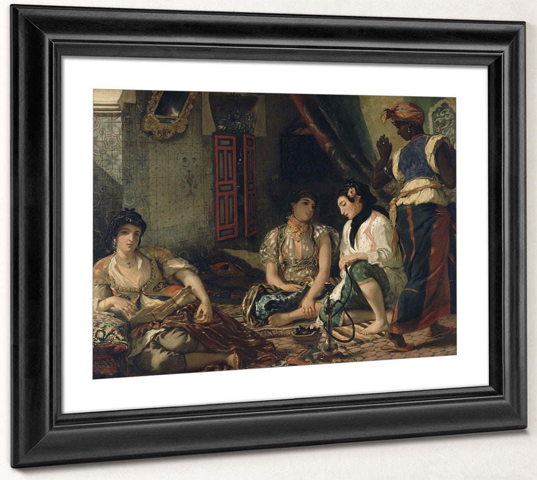 Femmes D'alger Dans Leur Appartement By Ferdinand Victor Eugene Delacroix - Image 2