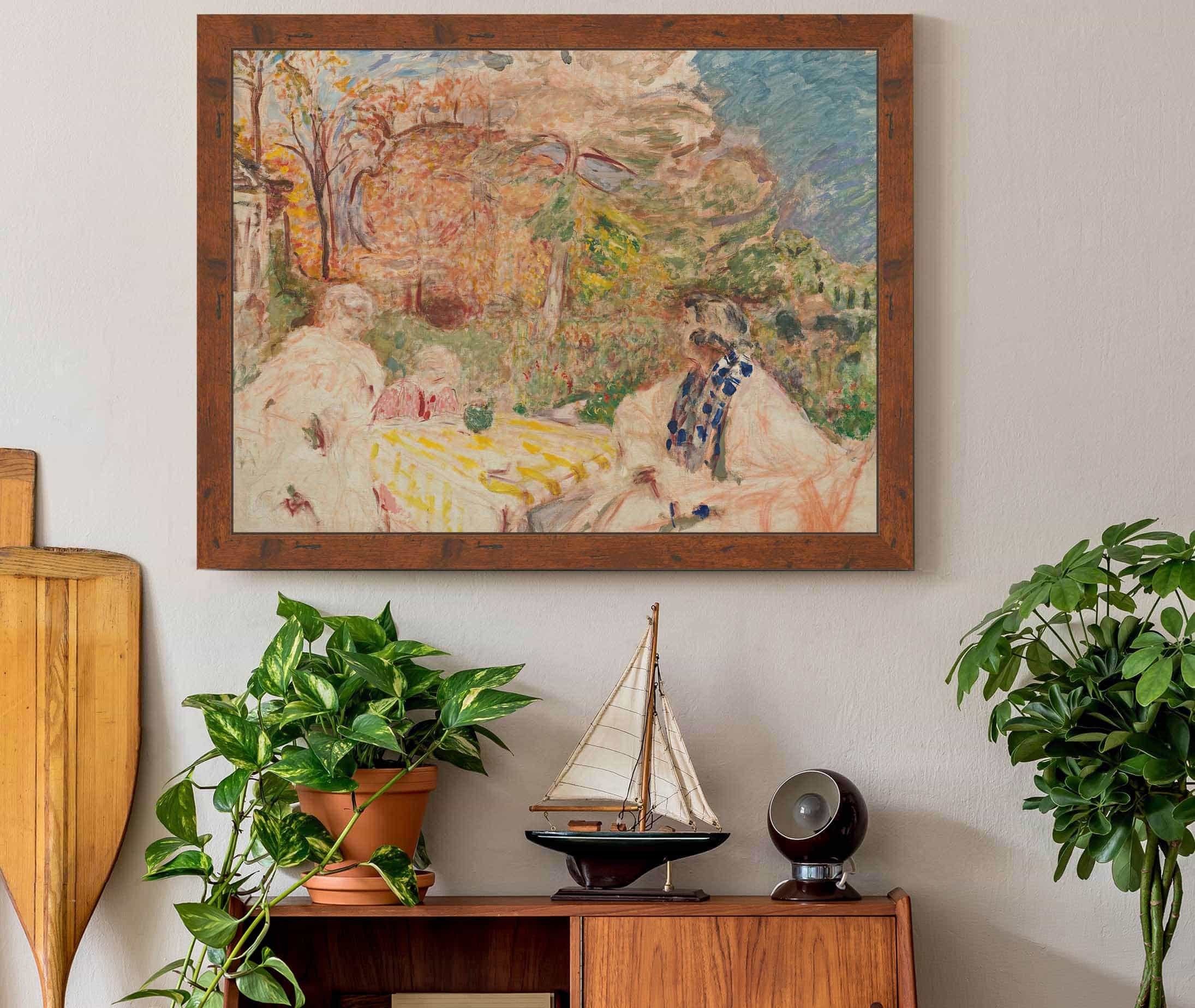 Femmes Et Enfant Au Clos Cezanne by Edouard Vuillard - Image 3