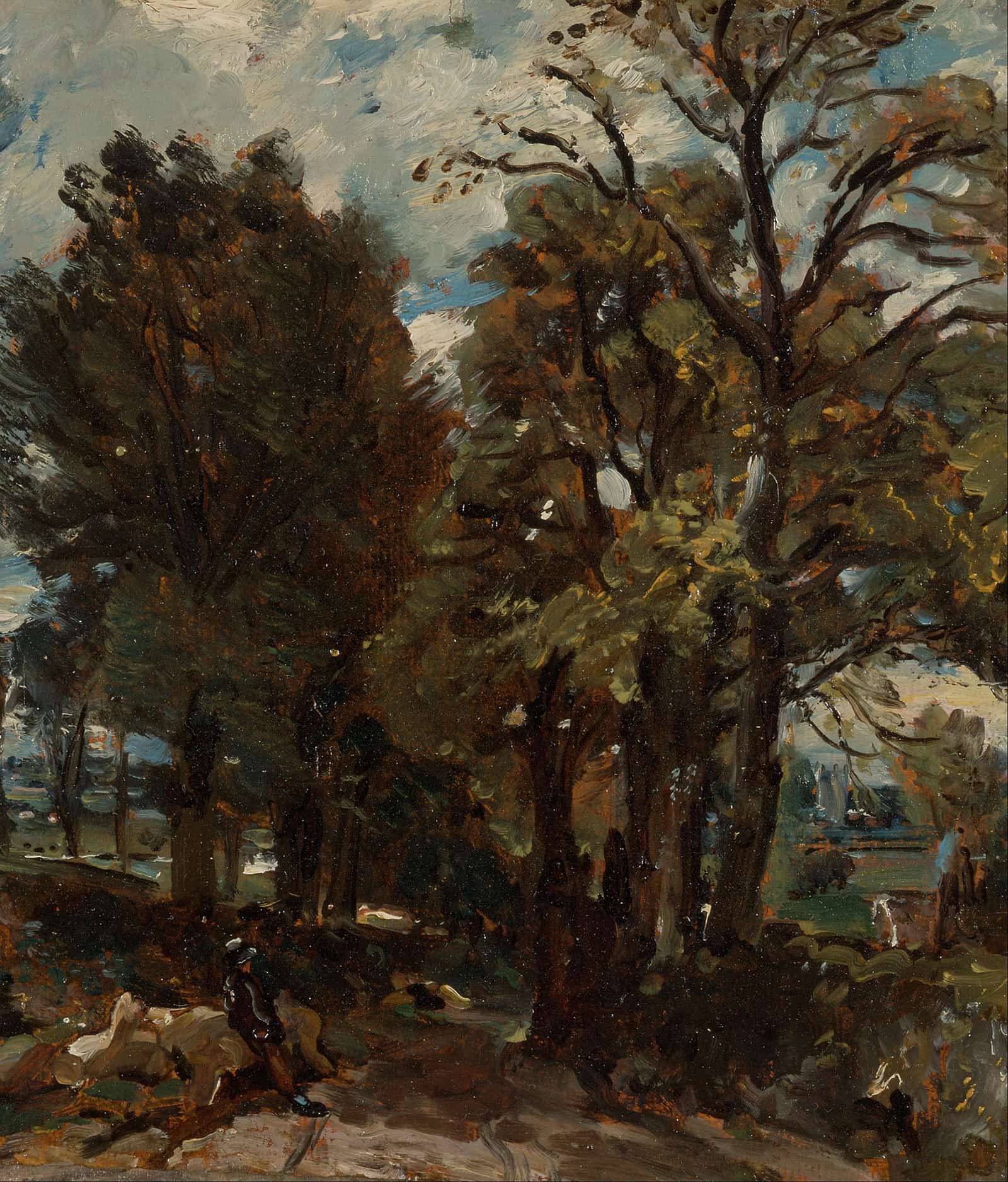Fen Lane East Bergholt by John Constable - Image 2