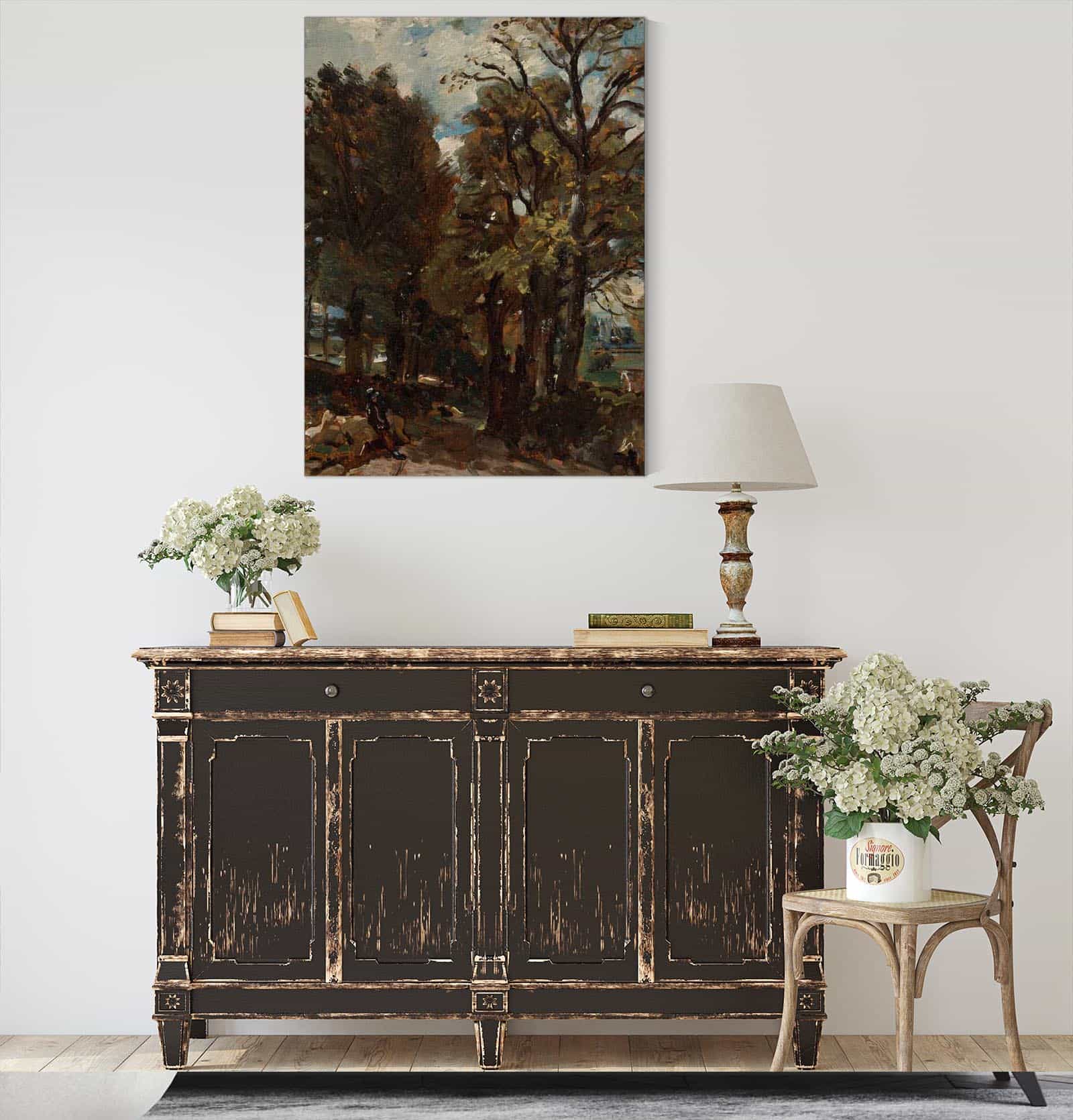 Fen Lane East Bergholt by John Constable - Image 4