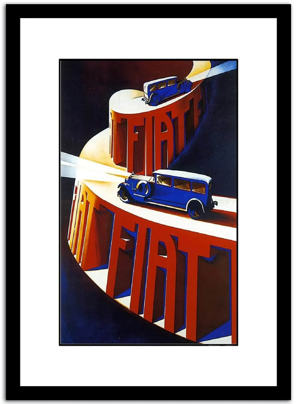 Fiat Vintage Postera