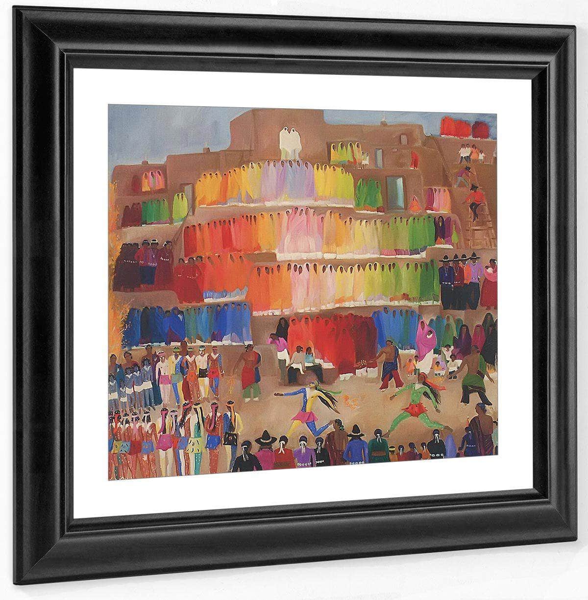 Fiesta Of The Foot Races By Dorothy Brett - Image 2