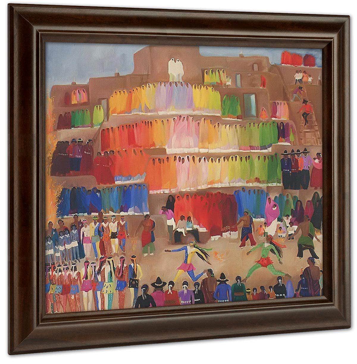 Fiesta Of The Foot Races By Dorothy Brett - Image 4