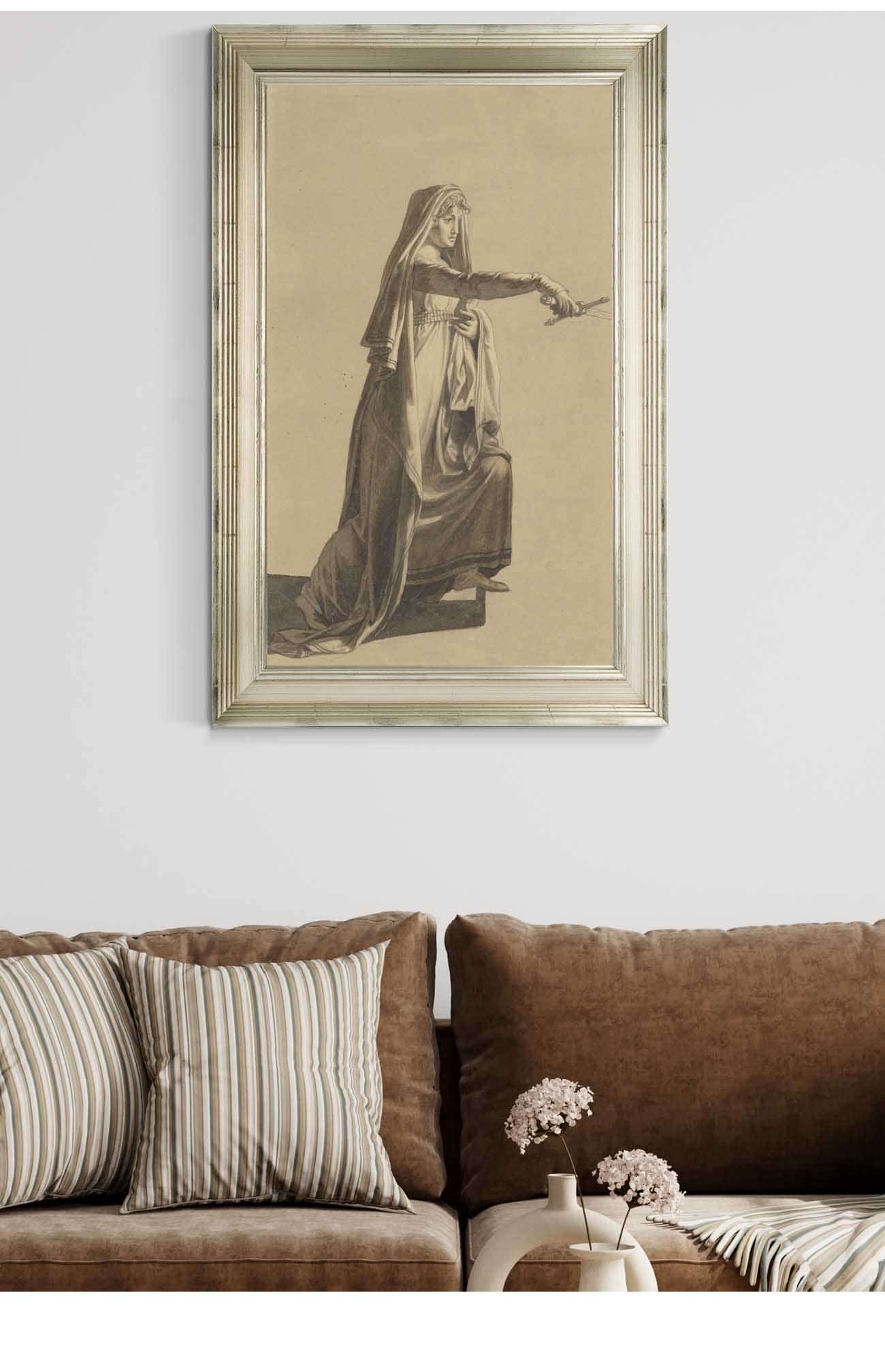 Figur Fra Oehlenschlagers Hakon Jarl by Christoffer Wilhelm Eckersberg - Image 5