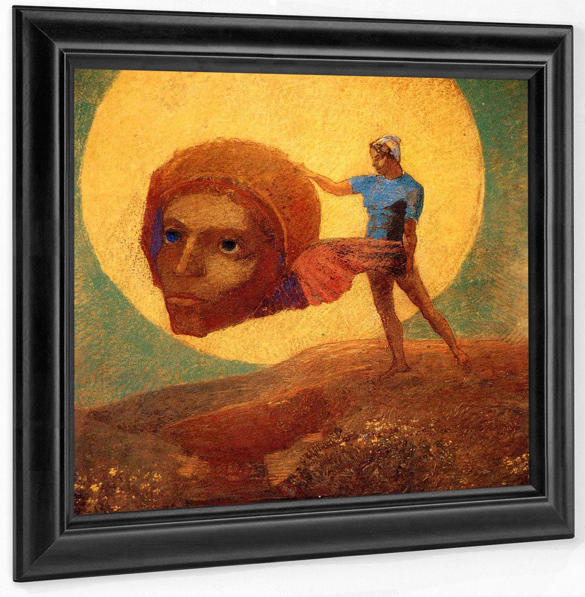 Figure 1876 Symbolism Pastel On Paper Rothschild Art Foundation Md By Odilon Redon - Image 6