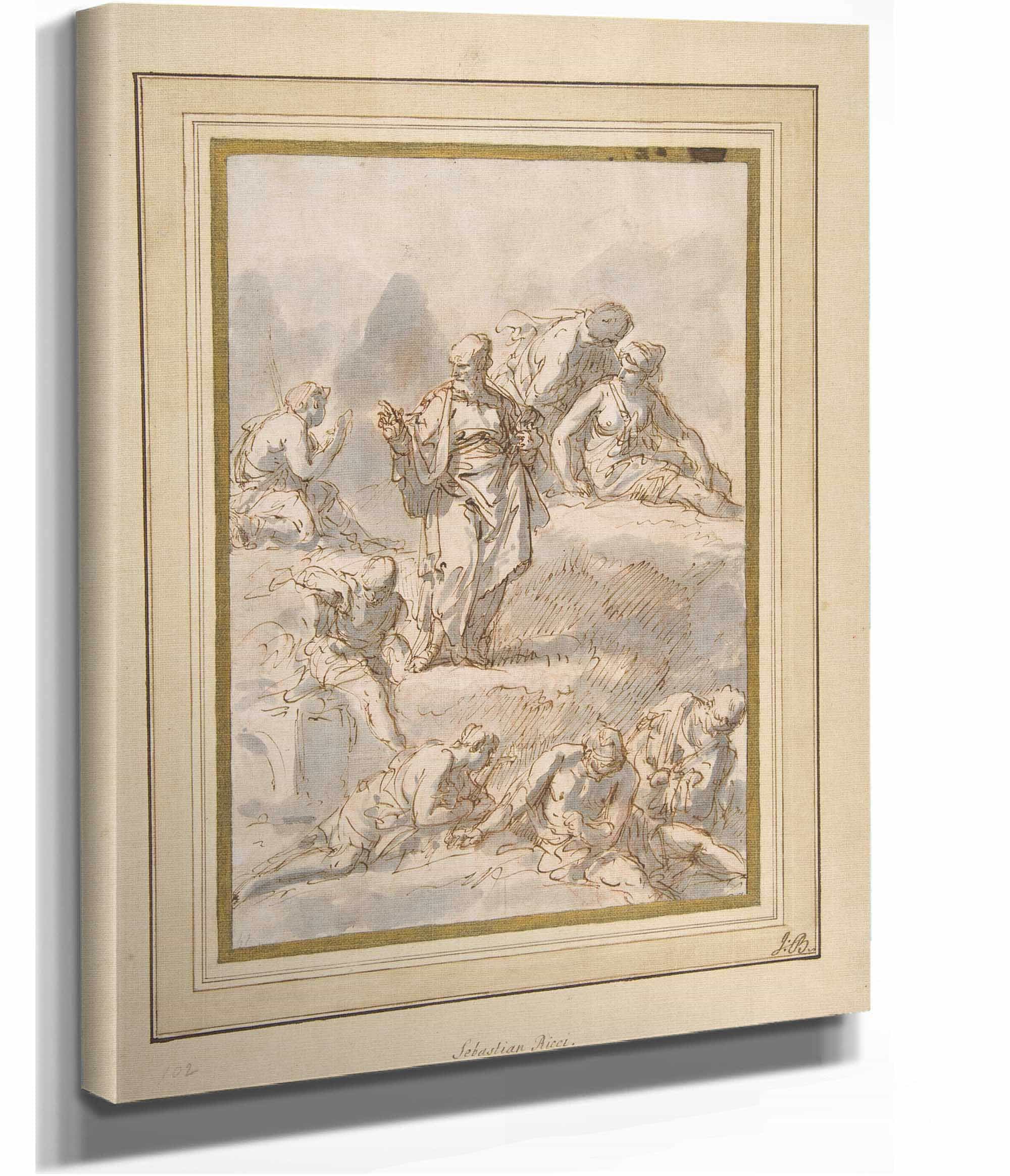 Figure Studies by Sebastiano Ricci - Image 2