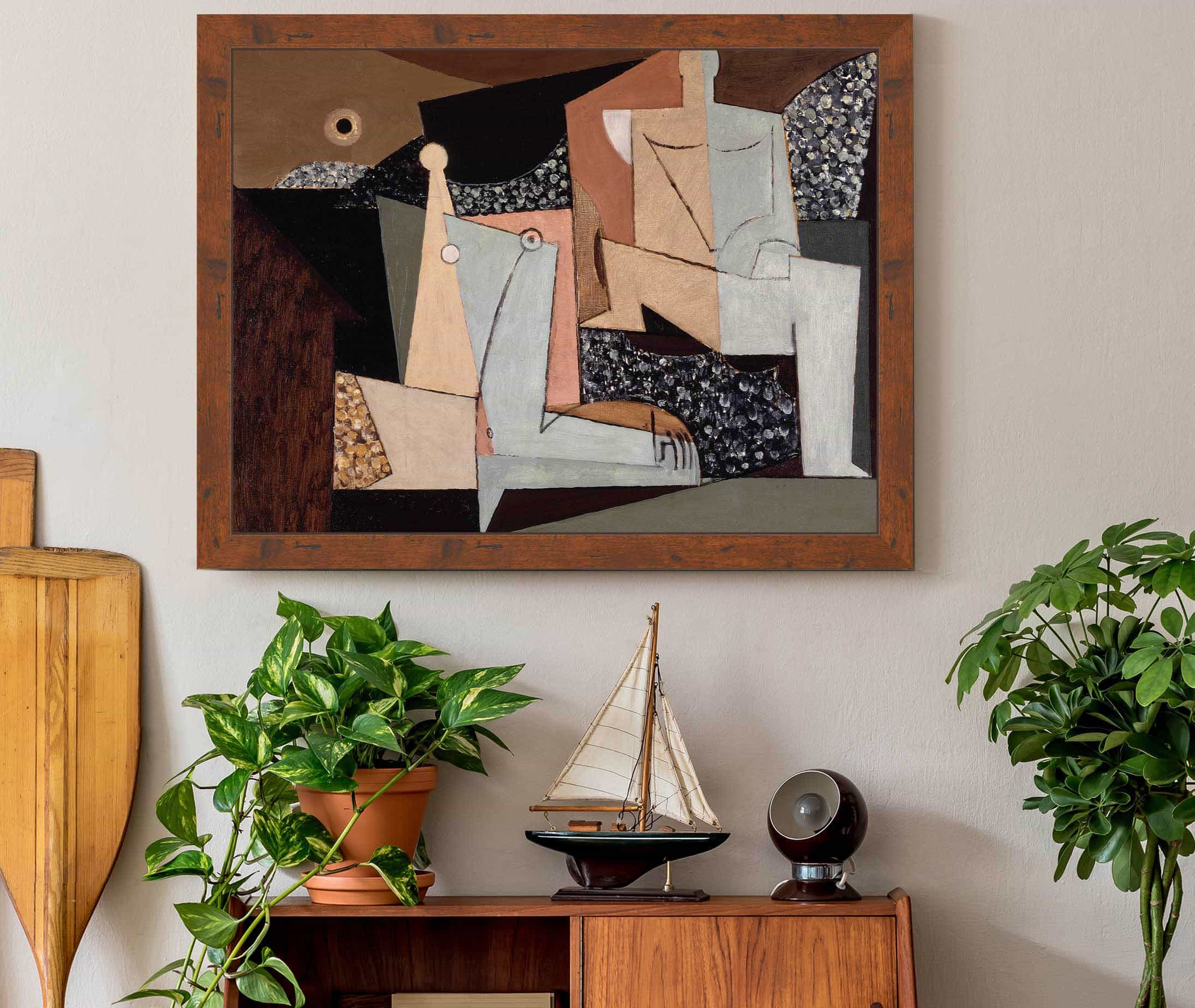 Figures On A Beach by Louis Marcoussis - Image 3